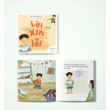 Bộ 4 cuốn Bé Học Cách Nói (Lời Chào, Lời Cám Ơn, Lời Xin Lỗi, Lời Hứa)