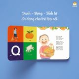 Bộ 3 cuốn Em bé bi bô - Dành cho bé Bật âm, Tập nói, Bi bô bập bẹ