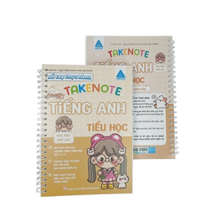 Takenote - Tiếng Anh tiểu học - Học mau - nhớ lâu - sổ tay thực hành