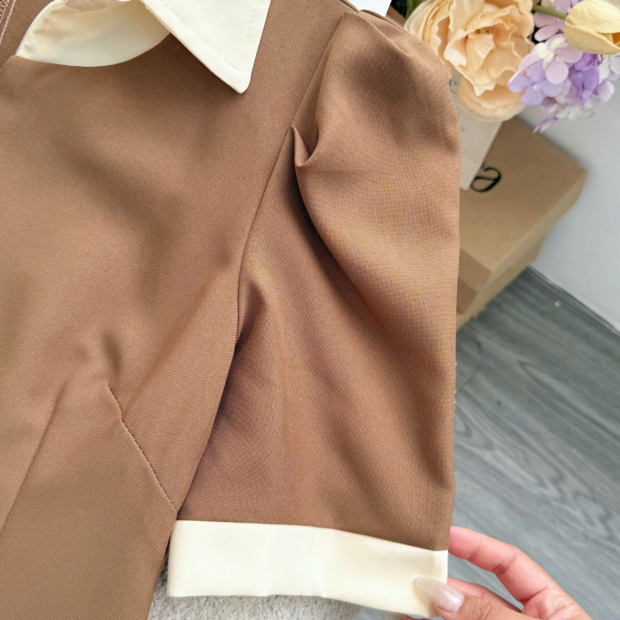 Đầm Cotton Mịn Thiết Kế TuTu Store Phù Hợp Công Sở Dành Cho Nữ - Mã D1438