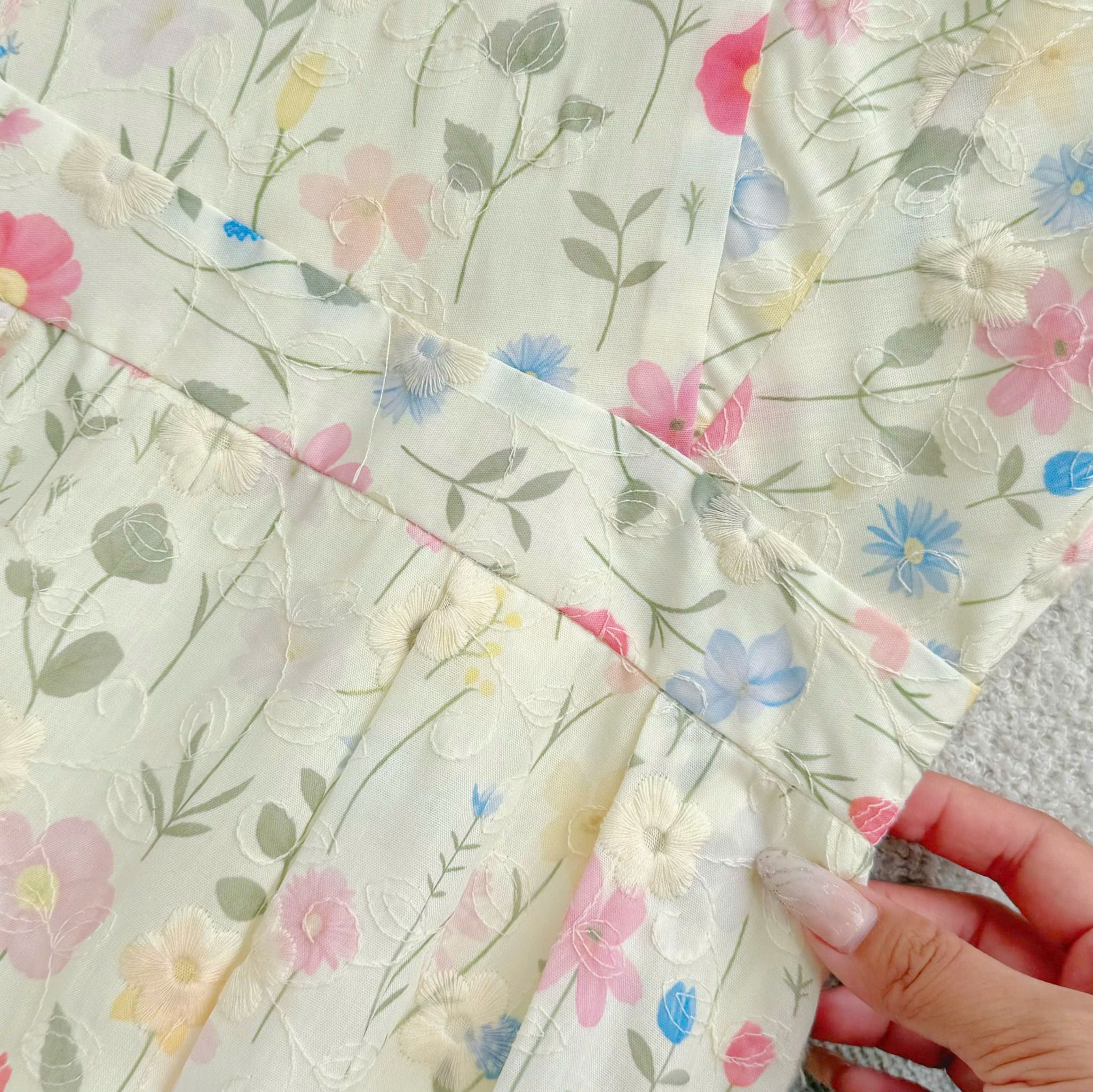 Đầm Kate Thêu Thiết Kế TuTu Store Phù Hợp Đi Tiệc Dành Cho Nữ - Mã D1467