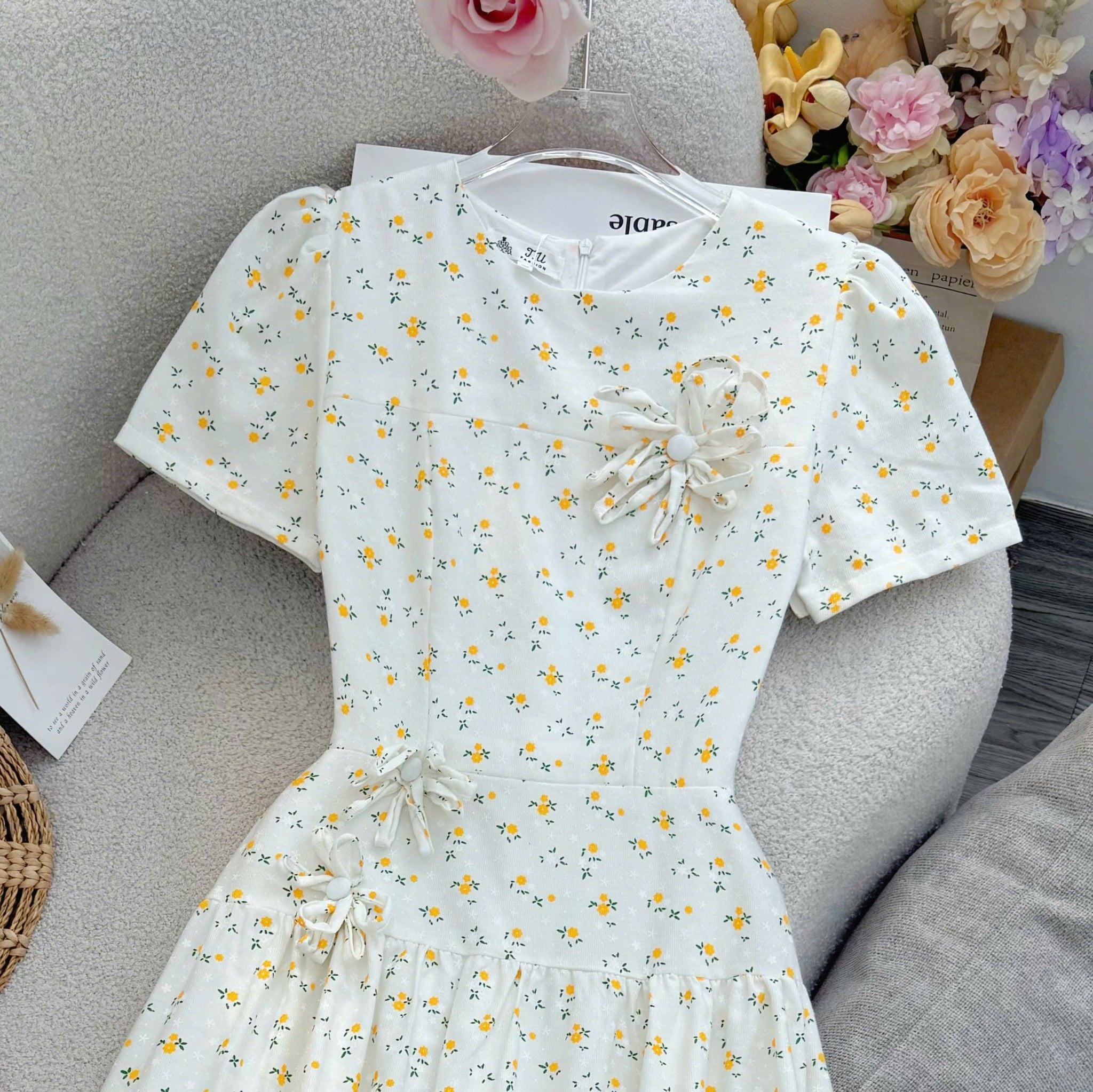 Đầm Thiết Kế TuTu Store - Mã D1482