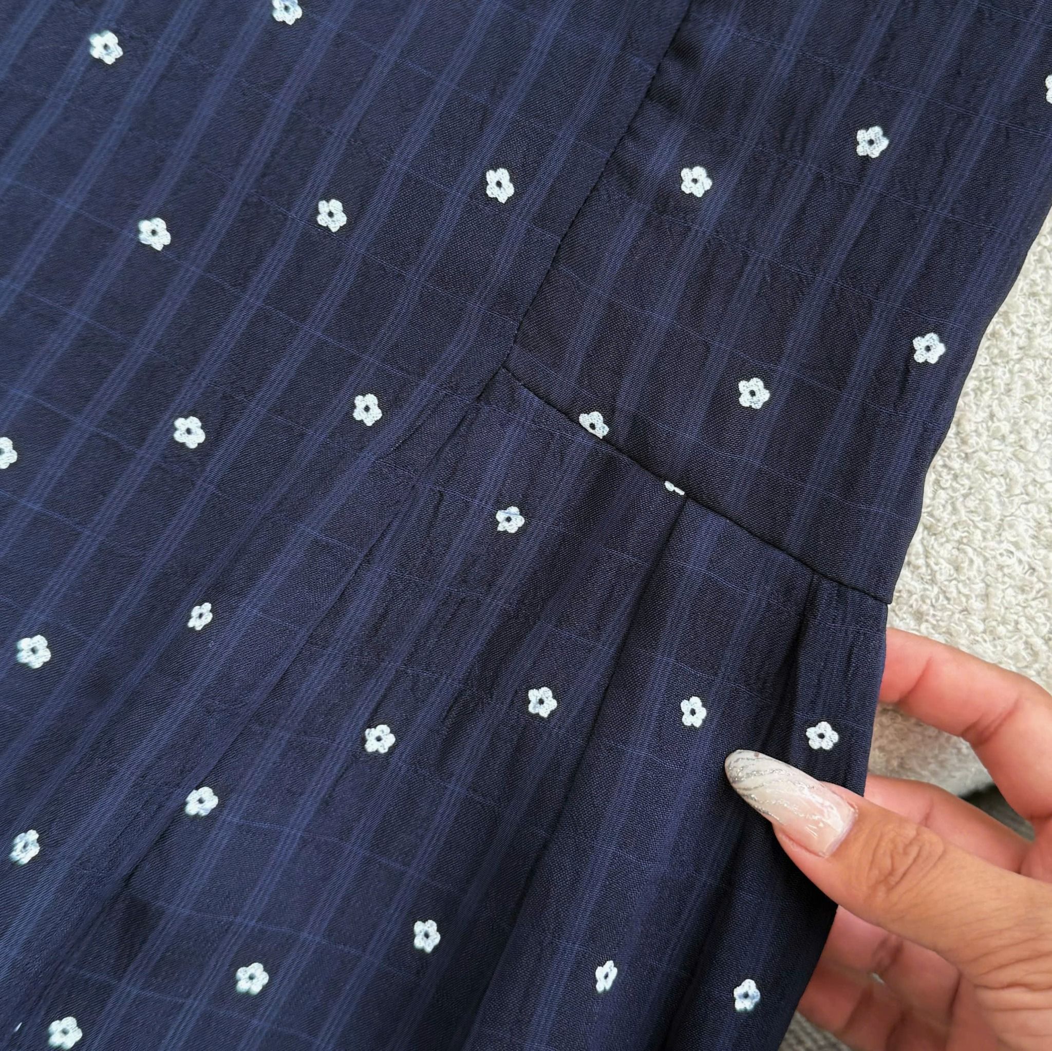 Đầm Voan Hàn Thiết Kế TuTu Store Phù Hợp Công Sở Dành Cho Nữ - Mã D1460