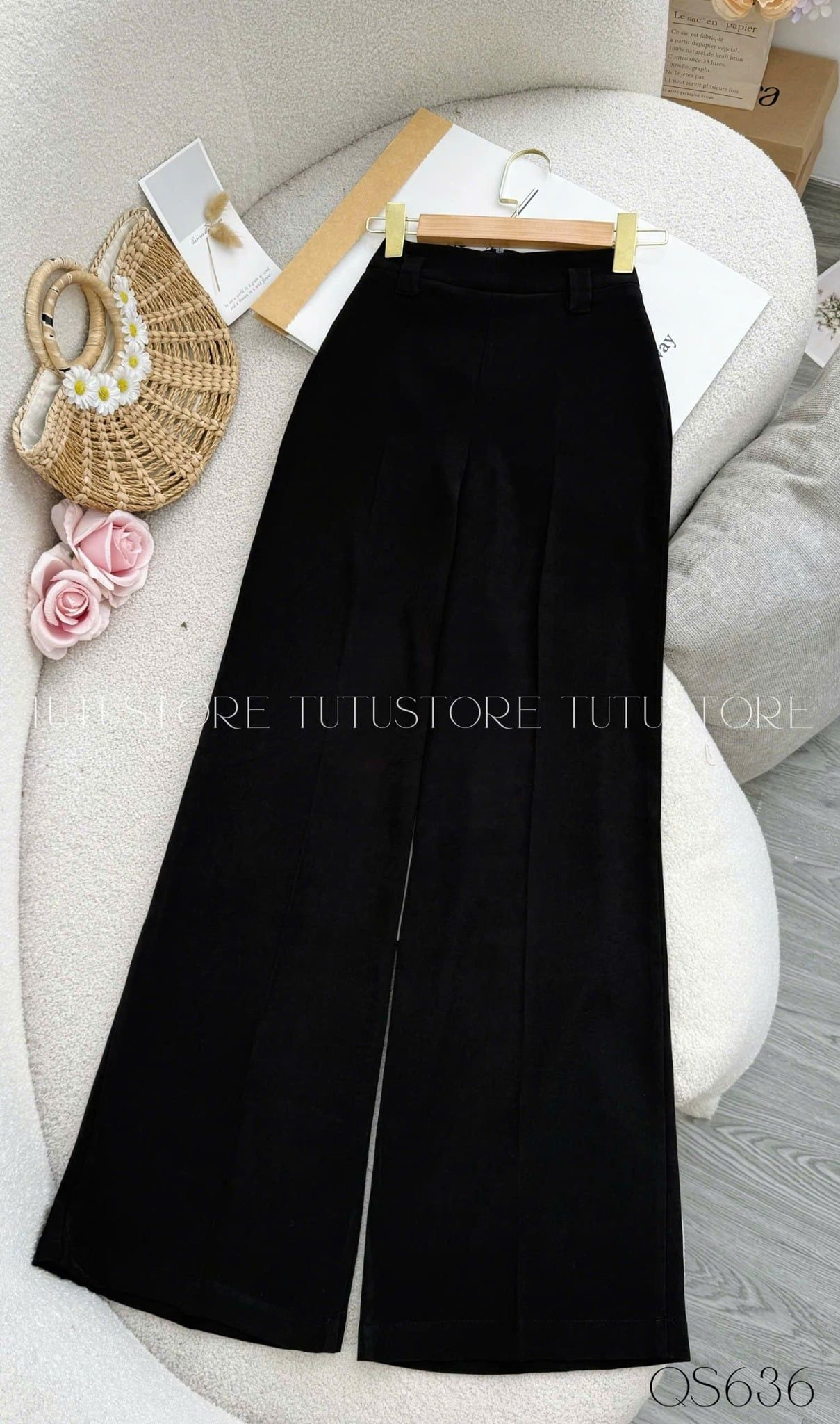 Quần Dài Thiết Kế TuTu Store - Mã QS636