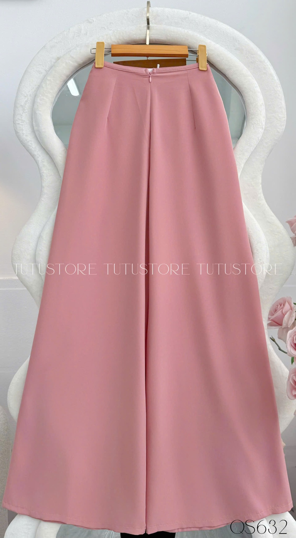 Quần áo dài thiết kế dáng suông đi chơi TuTu Store - Mã QAD