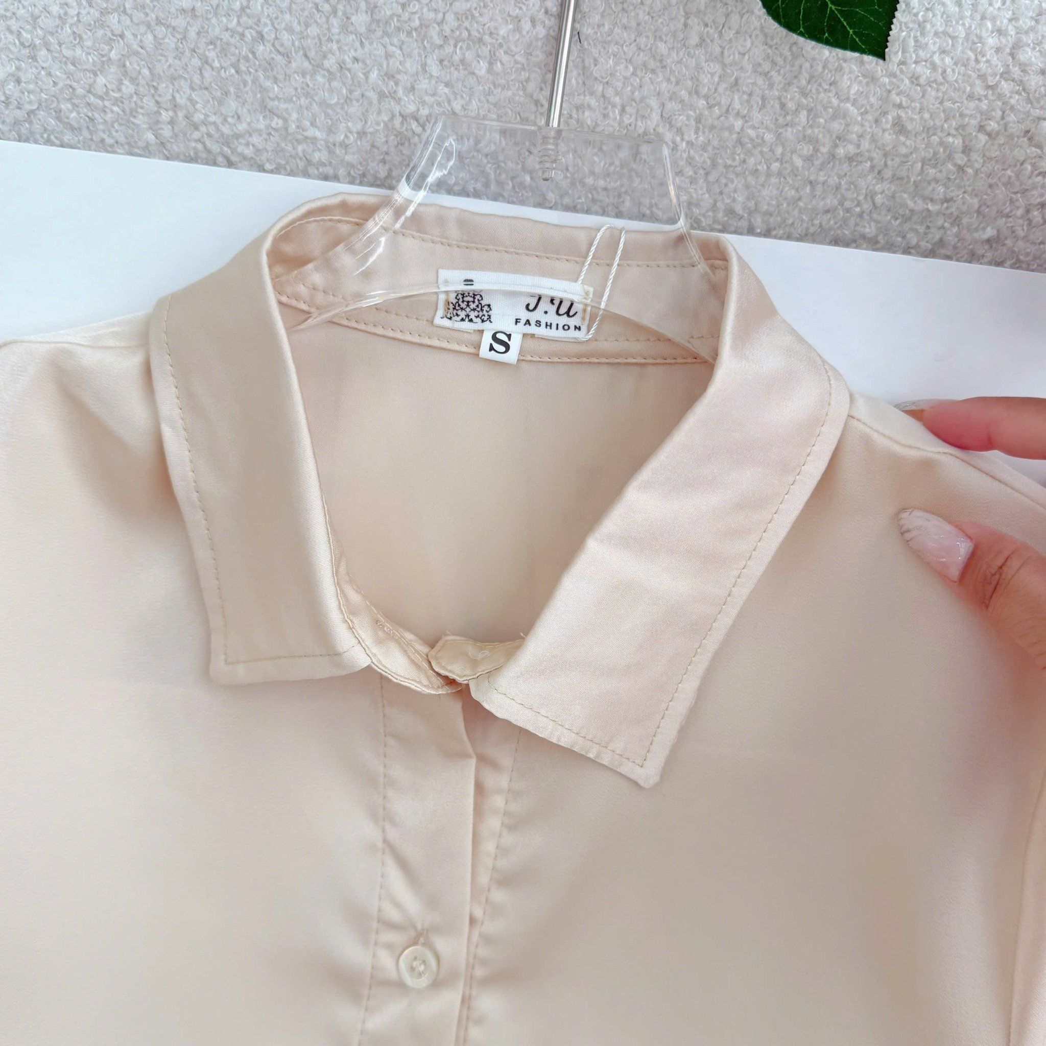 Áo Lụa Mango Thiết Kế TuTu Store Phù Hợp Công Sở Dành Cho Nữ - Mã A595