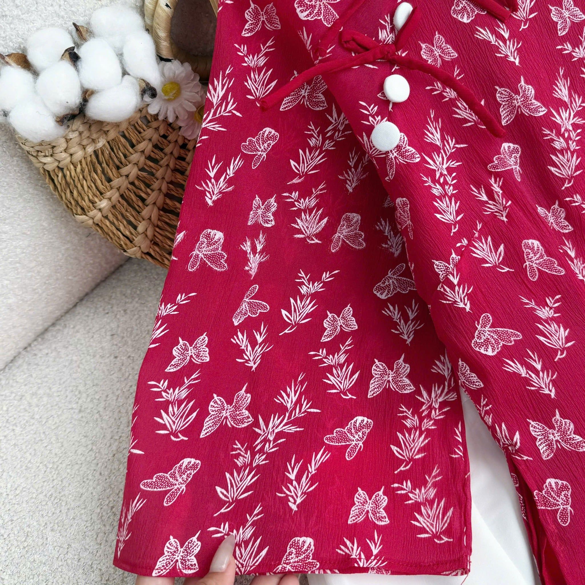 Áo Dài Thiết Kế TuTu Store - Mã AS631