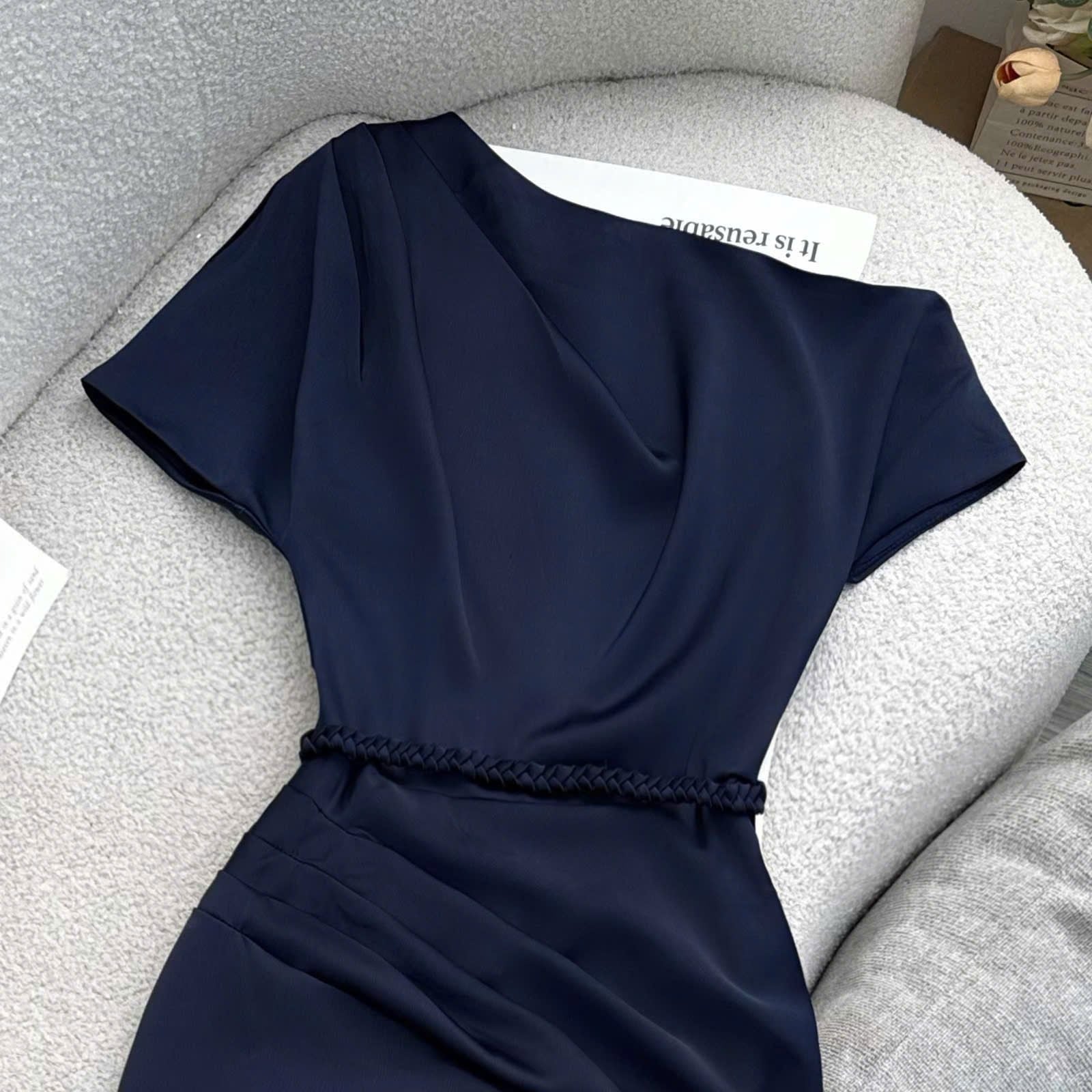 Đầm thiết kế lệch vai đi tiệc TuTu Store - Mã D1492