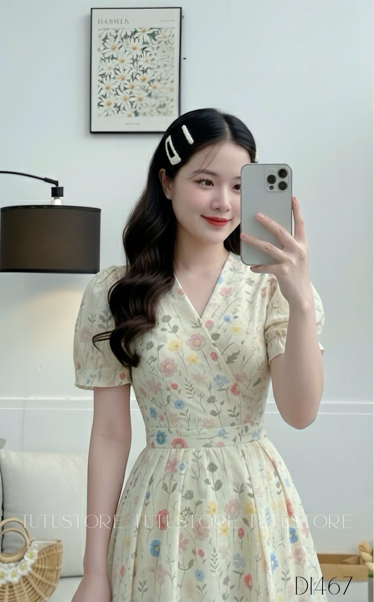 Đầm Kate Thêu Thiết Kế TuTu Store Phù Hợp Đi Tiệc Dành Cho Nữ - Mã D1467