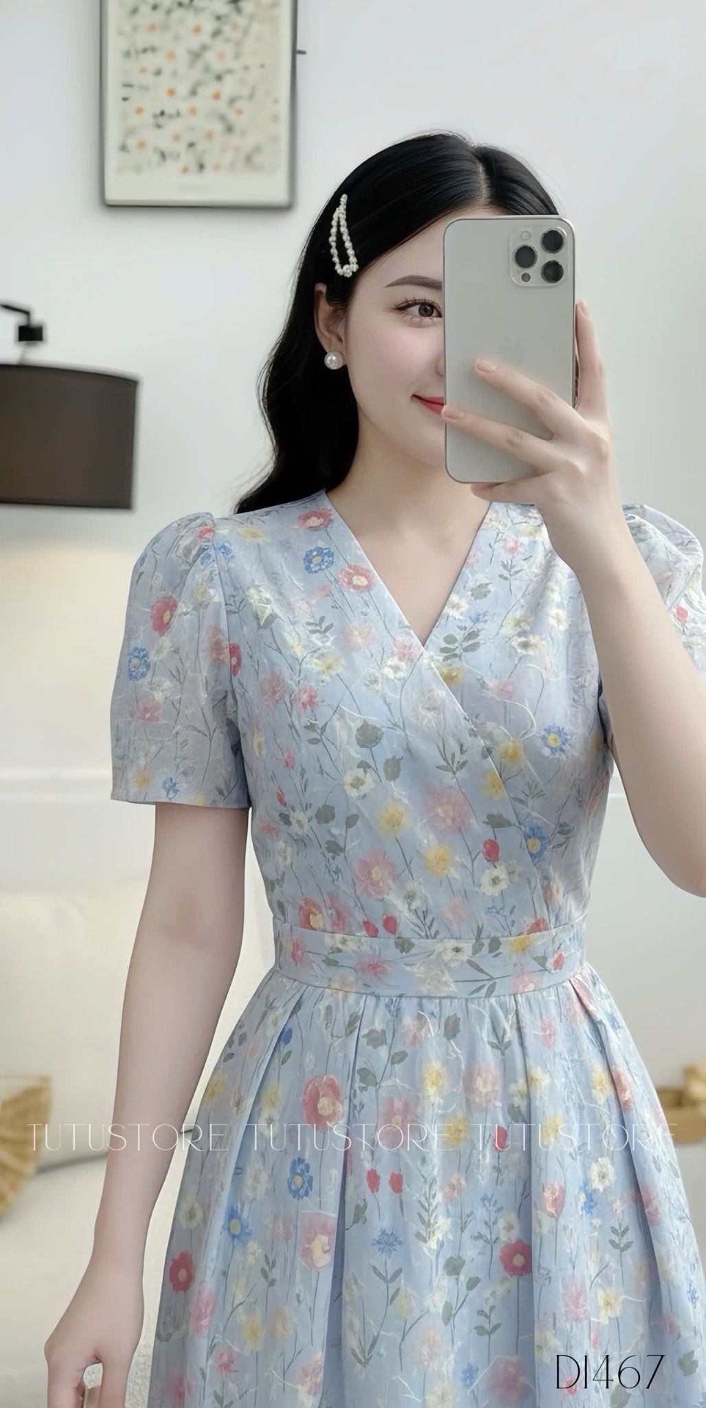 Đầm Kate Thêu Thiết Kế TuTu Store Phù Hợp Đi Tiệc Dành Cho Nữ - Mã D1467