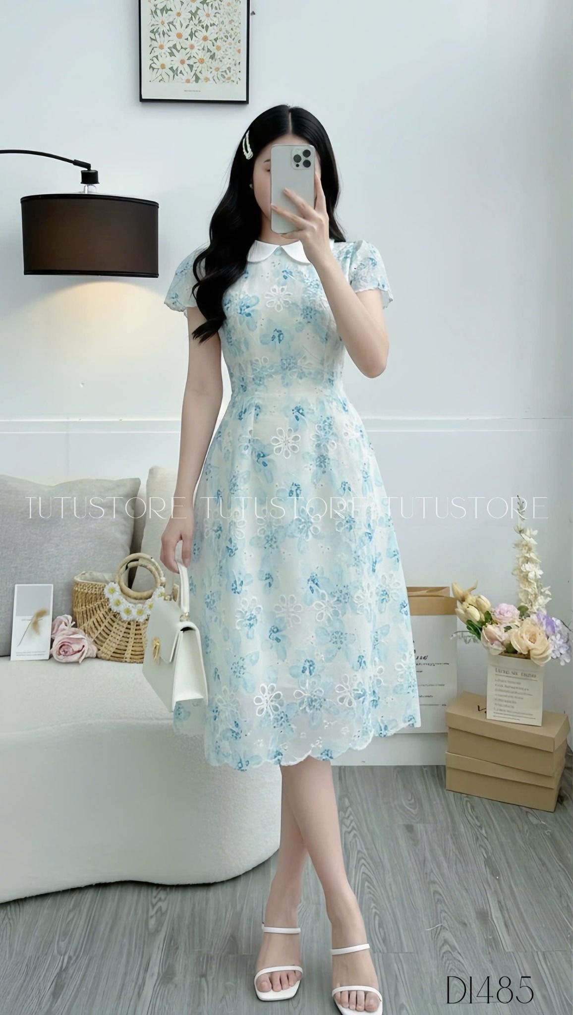 Đầm Thiết Kế TuTu Store - Mã D1485