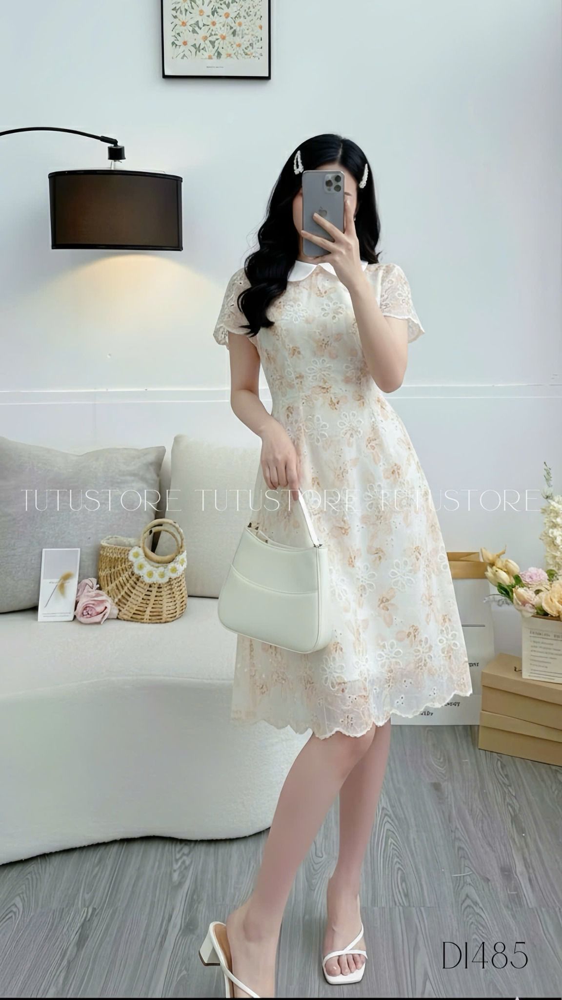 Đầm Thiết Kế TuTu Store - Mã D1485