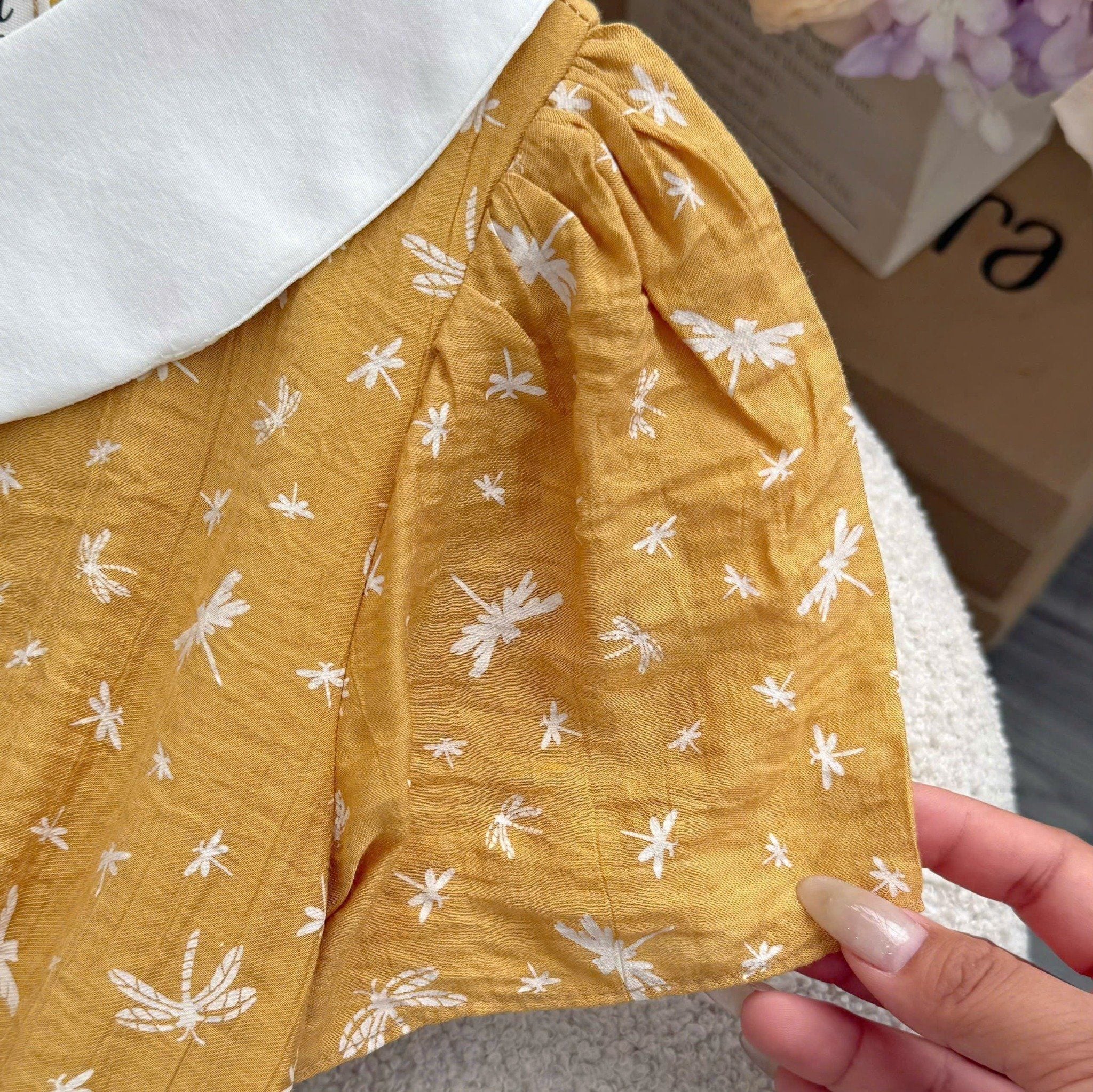 Đầm Tơ Xốp Nhăn Thiết Kế TuTu Store Phù Hợp Đi Chơi Dành Cho Nữ - Mã D1443