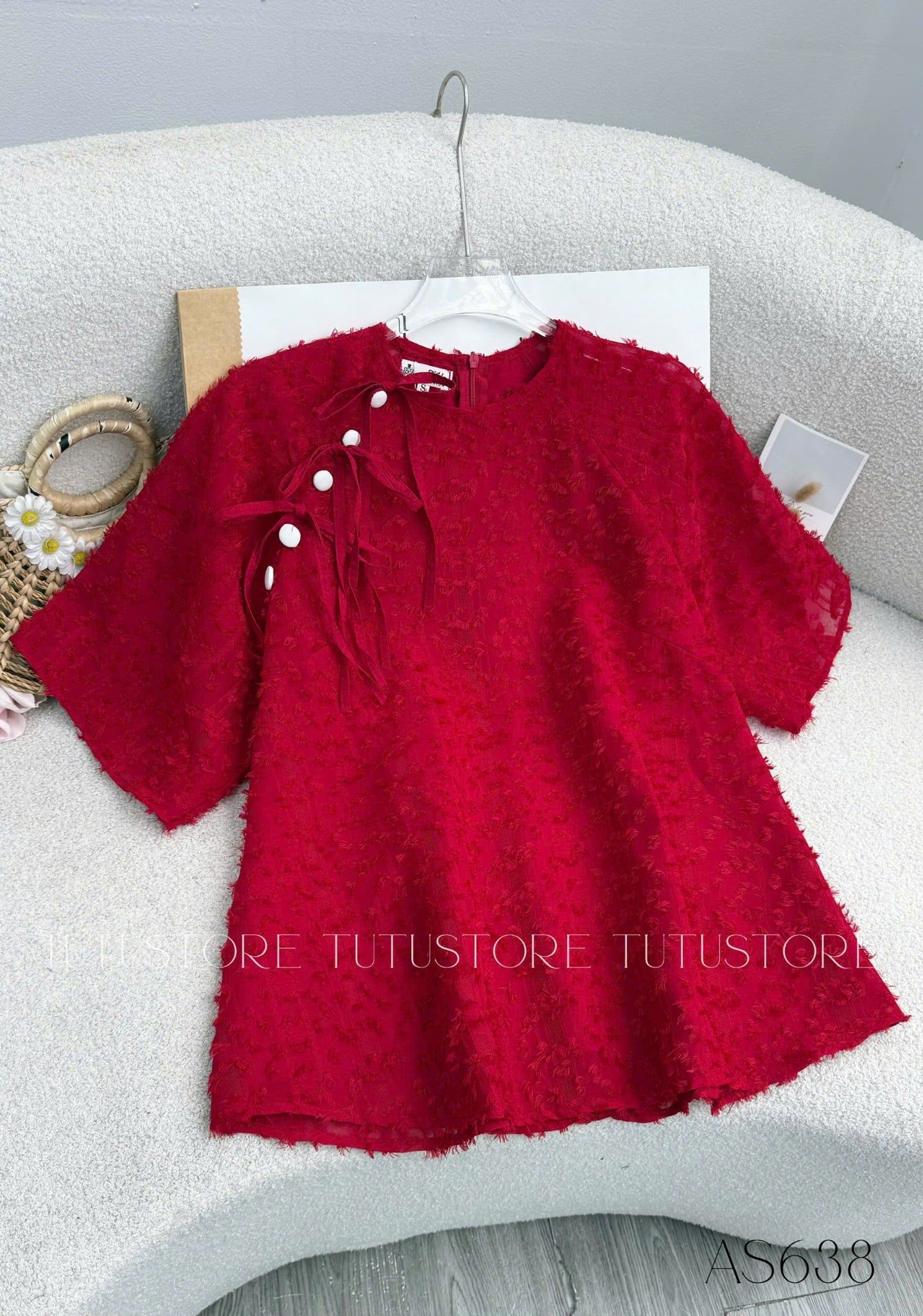 Áo thiết kế cách tân đi tiệc TuTu Store - Mã AS638