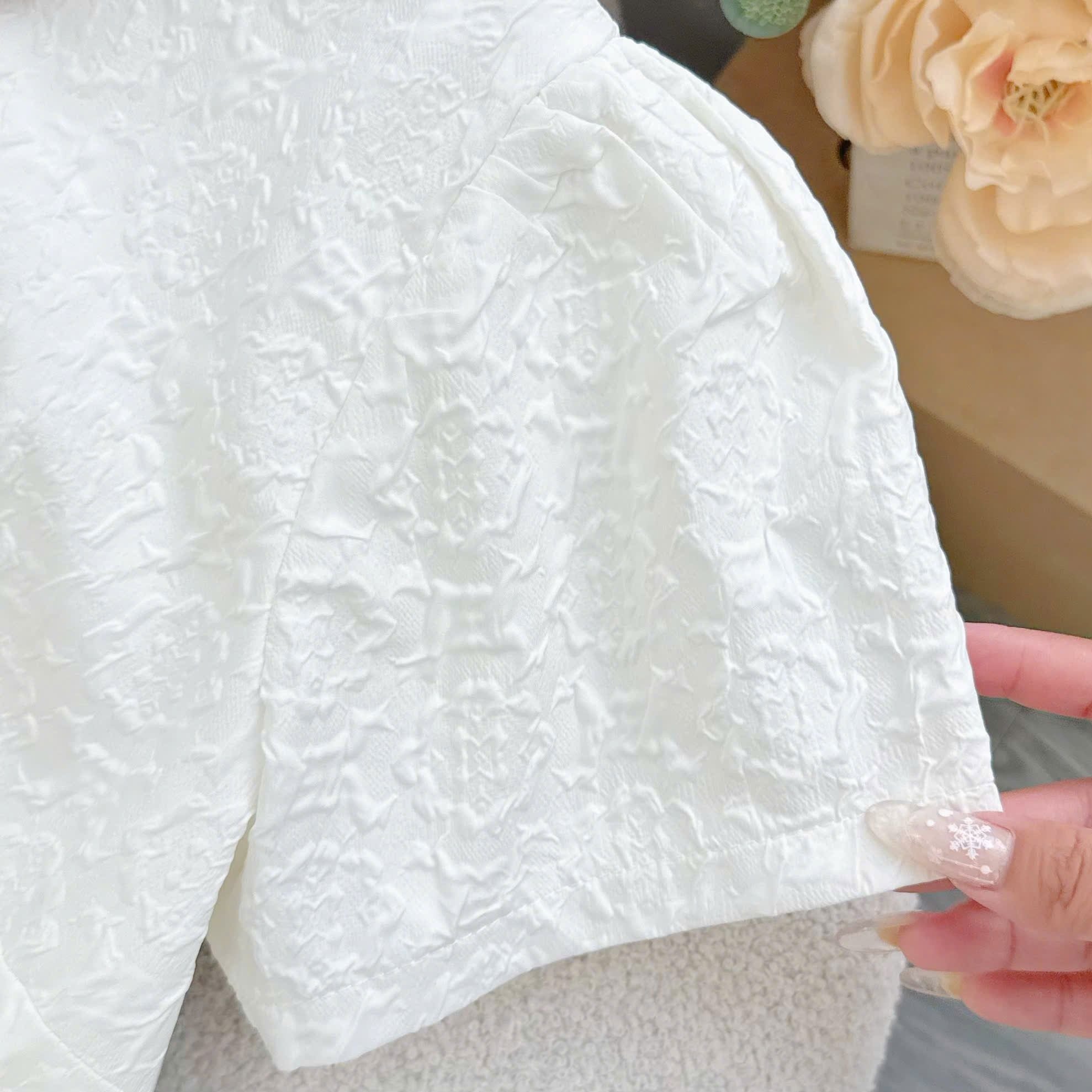 Đầm thiết kế cổ sơ mi bo tròn công sở TuTu Store - Mã D1548