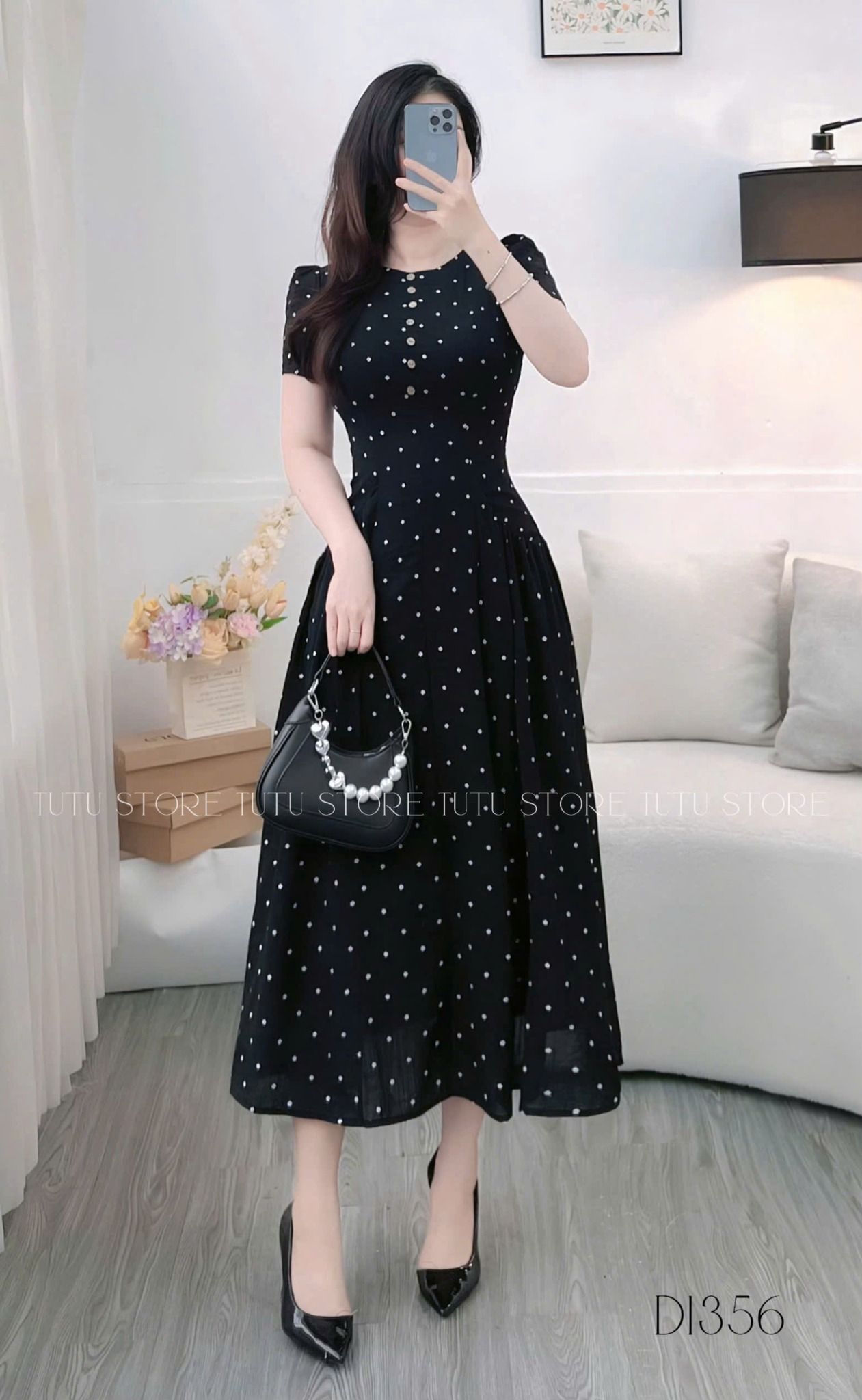 Đầm Thiết Kế TuTu Store - Mã D1356