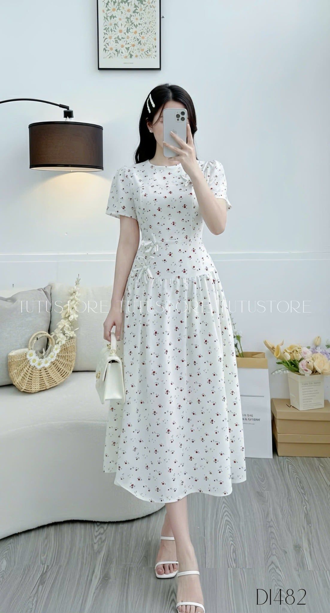 Đầm Thiết Kế TuTu Store - Mã D1482
