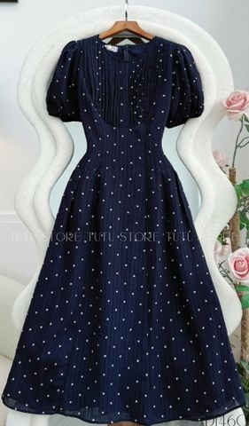 Đầm Voan Hàn Thiết Kế TuTu Store Phù Hợp Công Sở Dành Cho Nữ - Mã D1460