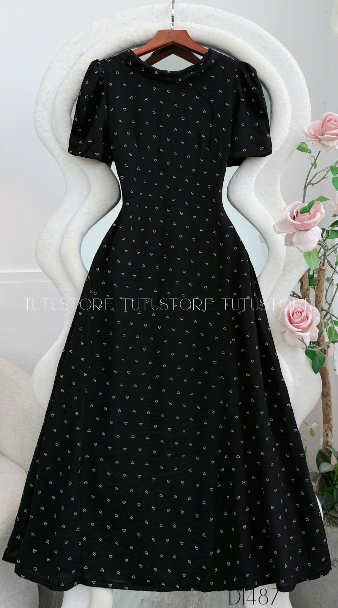 Đầm Thiết Kế TuTu Store - Mã D1487