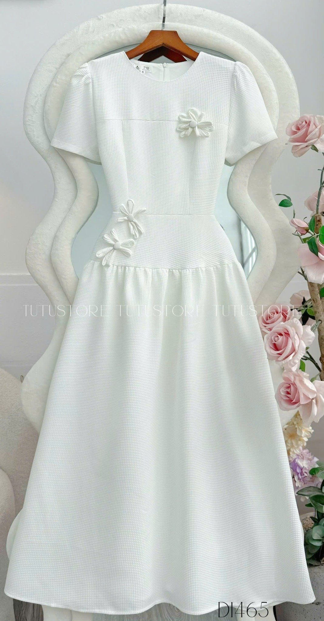 Đầm Bố Lendy Thiết Kế TuTu Store Phù Hợp Đi Tiệc Dành Cho Nữ - Mã D1465