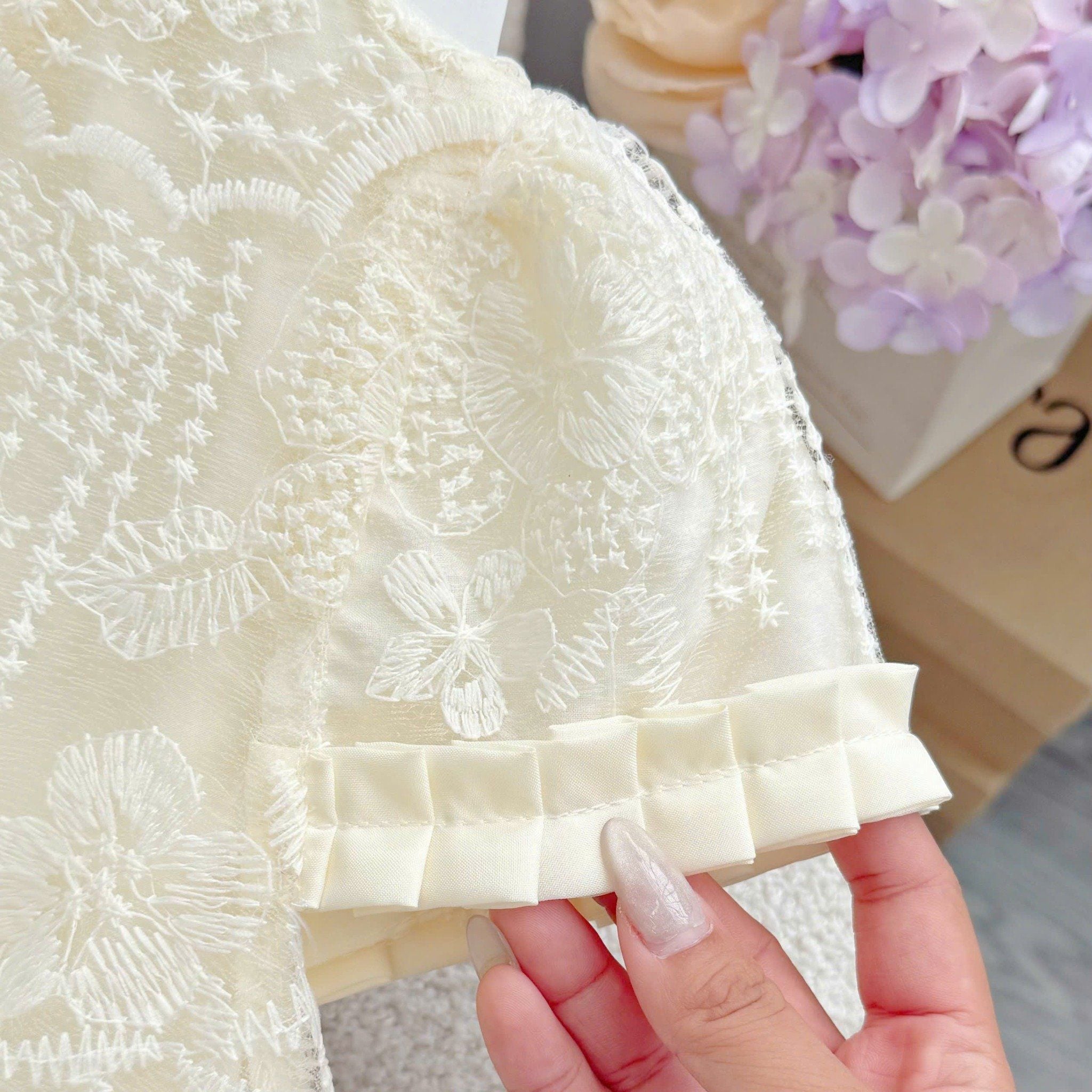 Đầm Ren Cotton Thiết Kế TuTu Store Phù Hợp Đi Tiệc Dành Cho Nữ - Mã D1416