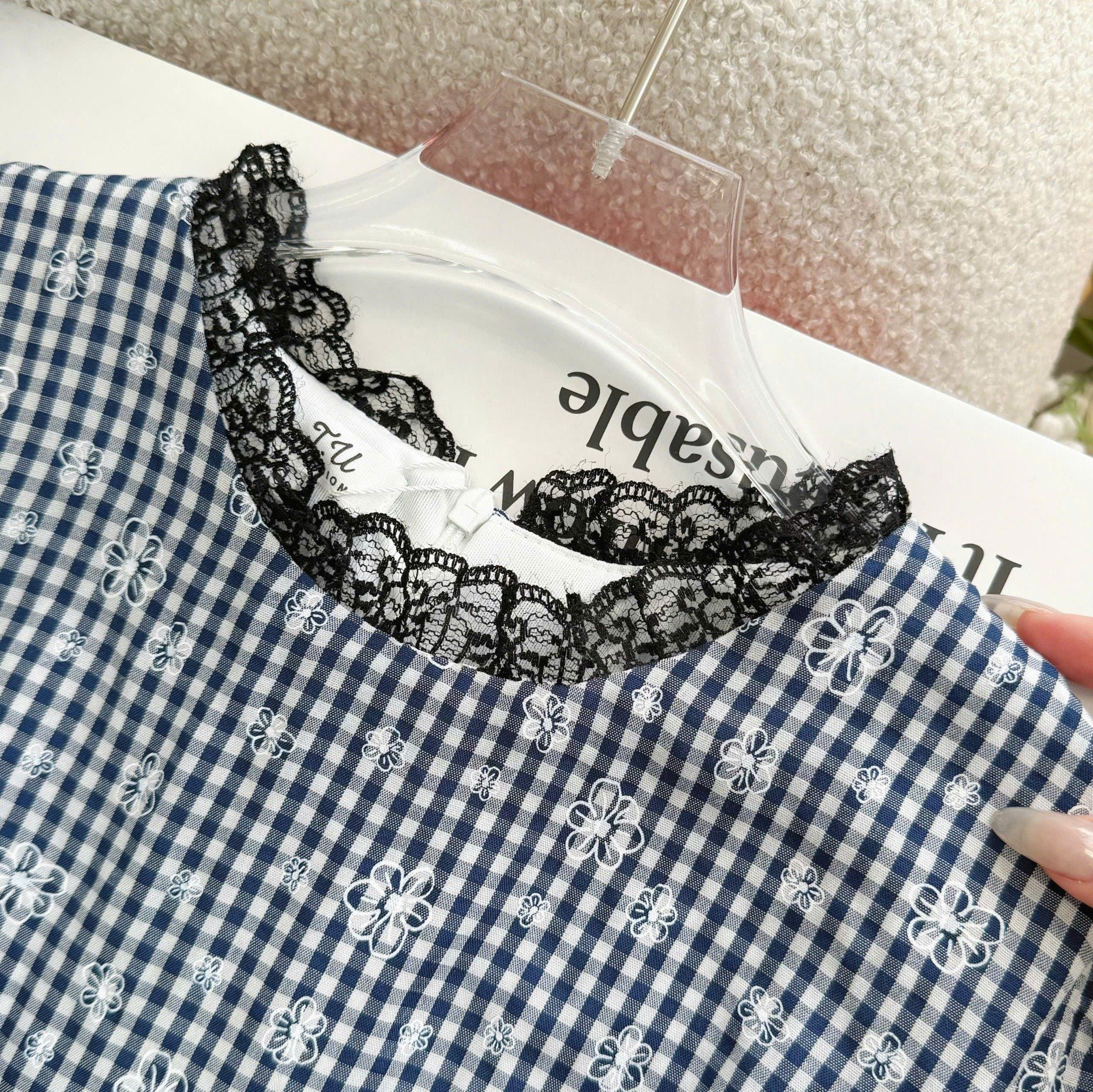 Đầm Xô Linen Thiết Kế TuTu Store Phù Hợp Đi Làm Dành Cho Nữ - Mã D1427