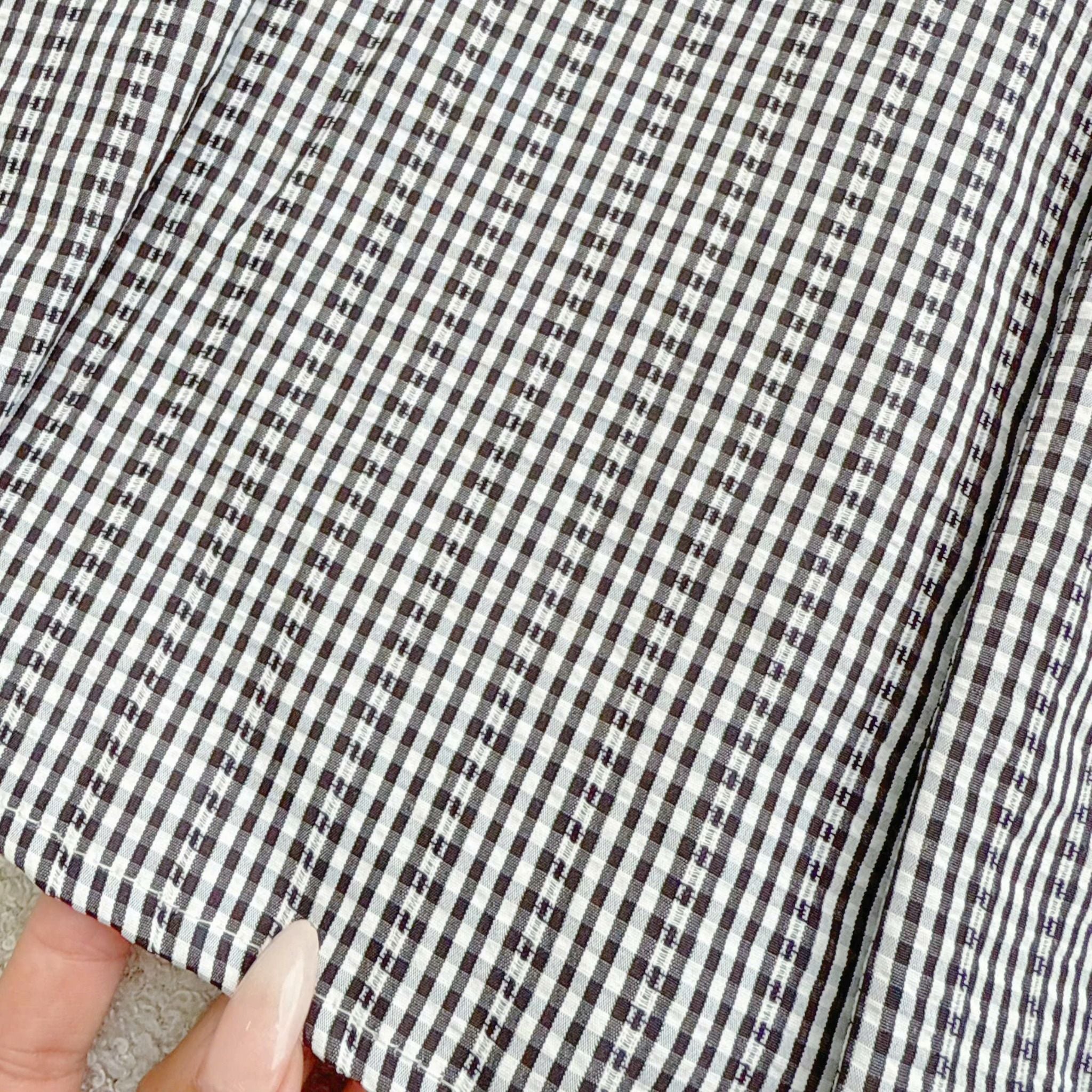 Đầm Caro Xốp Thiết Kế TuTu Store Phù Hợp Đi Làm Dành Cho Nữ - Mã D1455