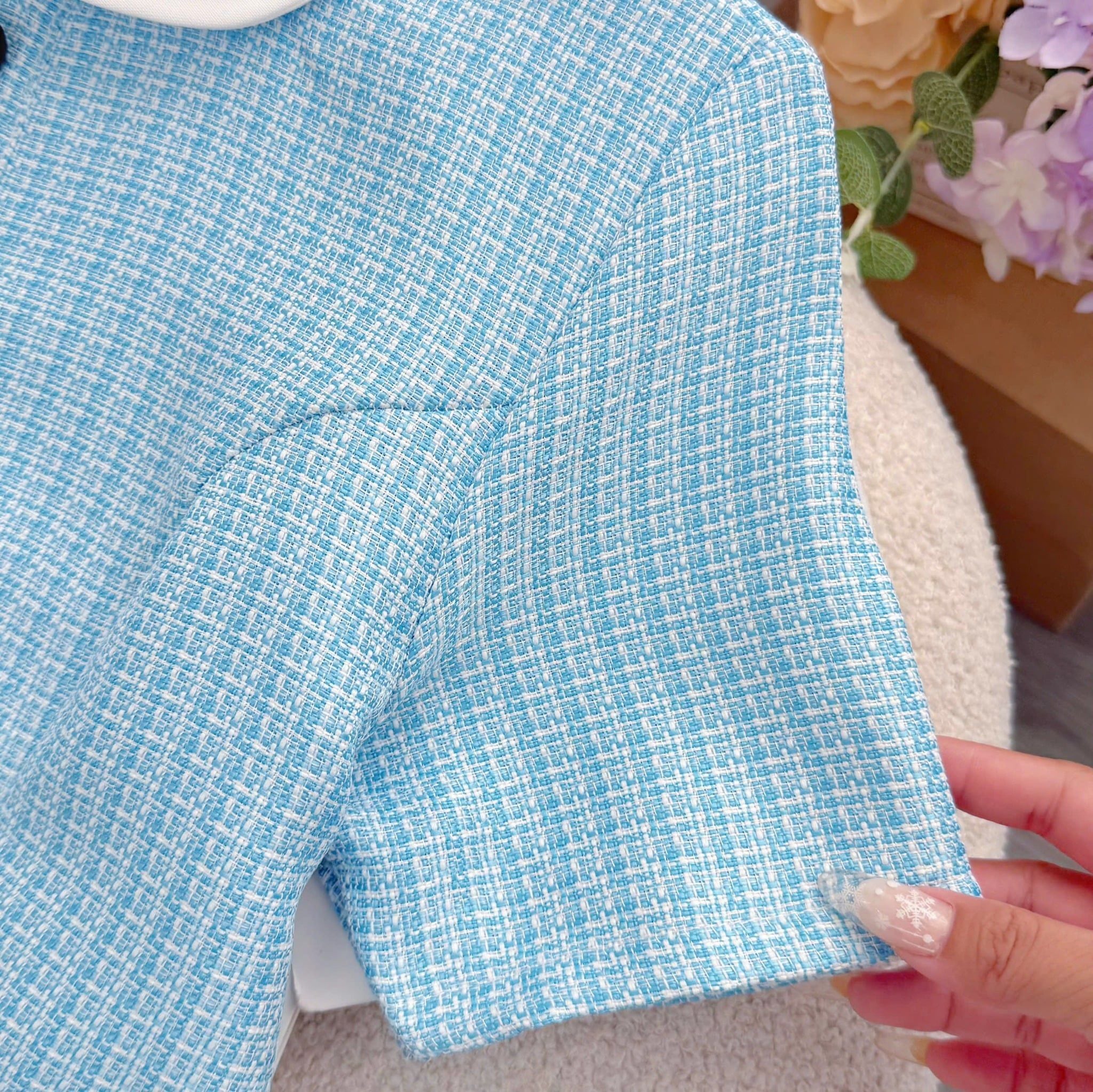 Đầm thiết kế cổ sơ mi tròn đi tiệc TuTu Store - Mã D1493