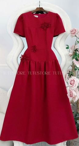 Đầm Bố Lendy Thiết Kế TuTu Store Phù Hợp Đi Tiệc Dành Cho Nữ - Mã D1465