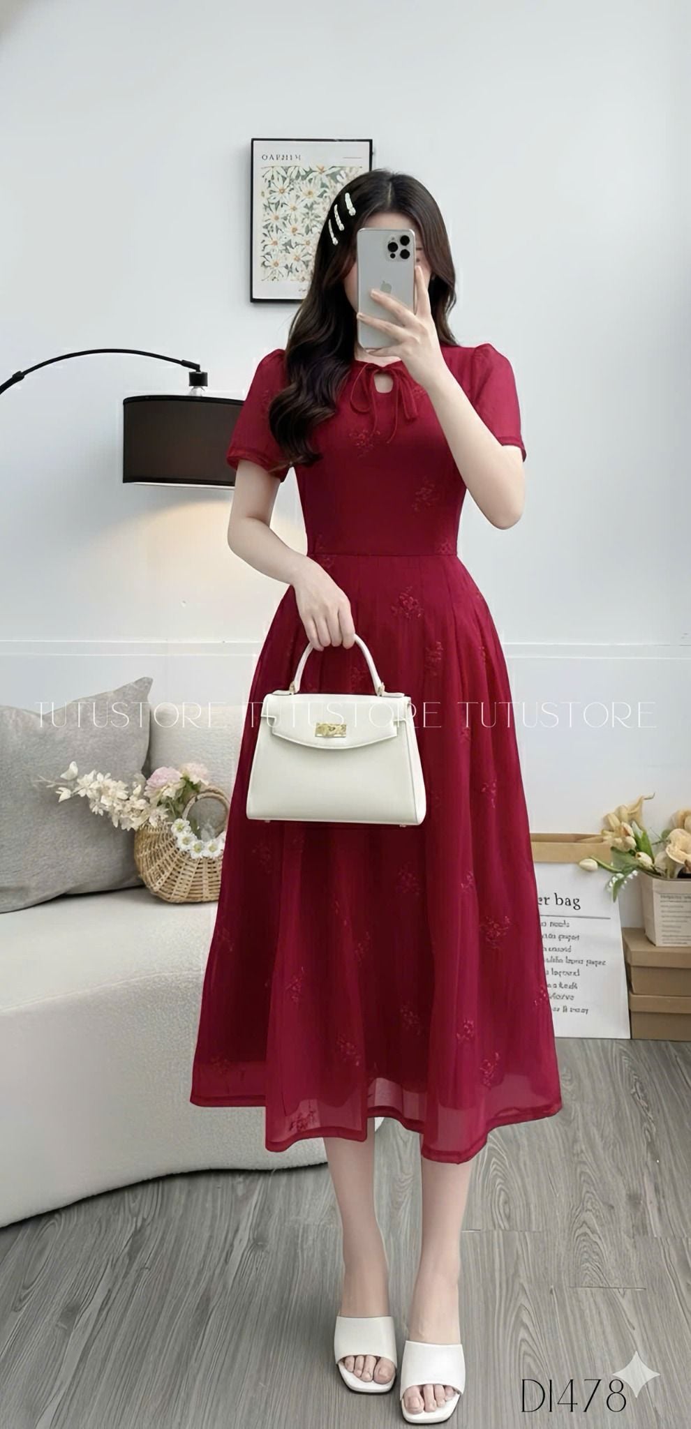 Đầm Thiết Kế TuTu Store - Mã D1478