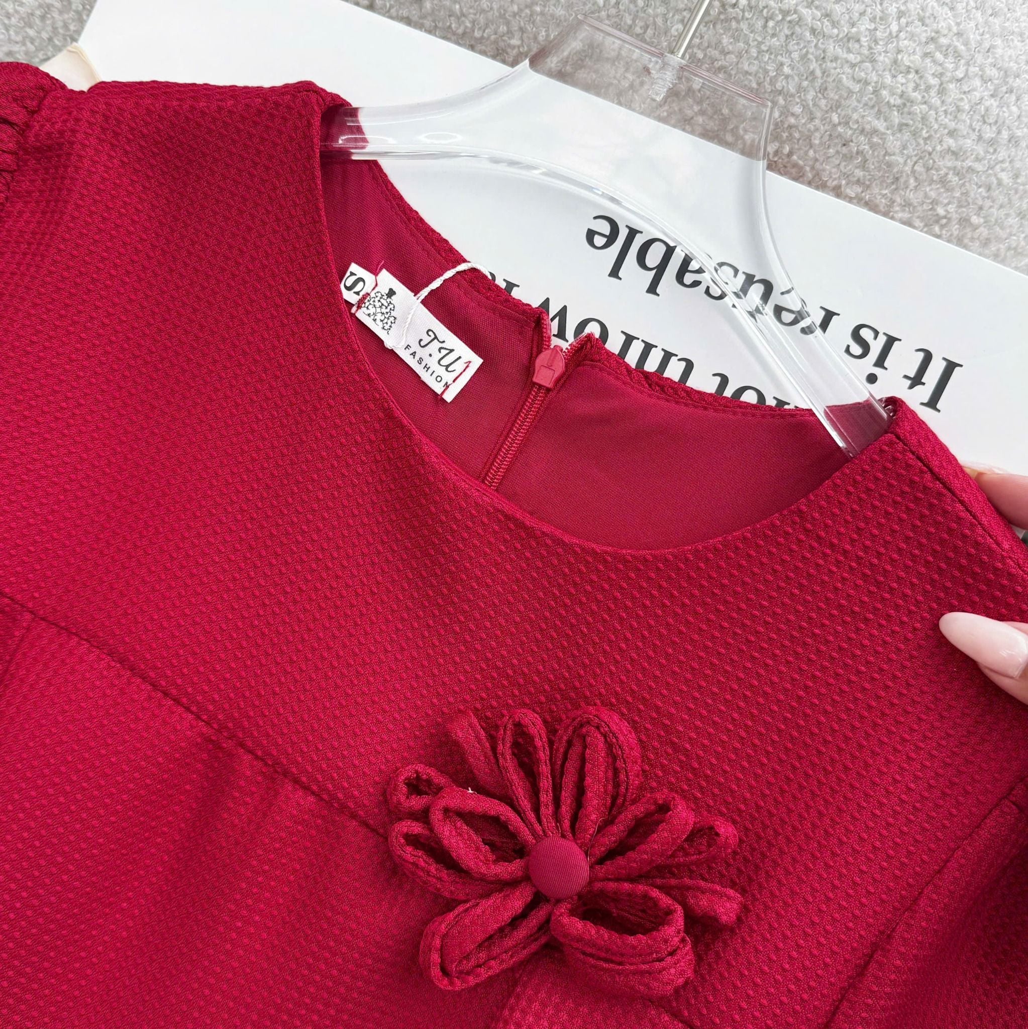 Đầm Bố Lendy Thiết Kế TuTu Store Phù Hợp Đi Tiệc Dành Cho Nữ - Mã D1465