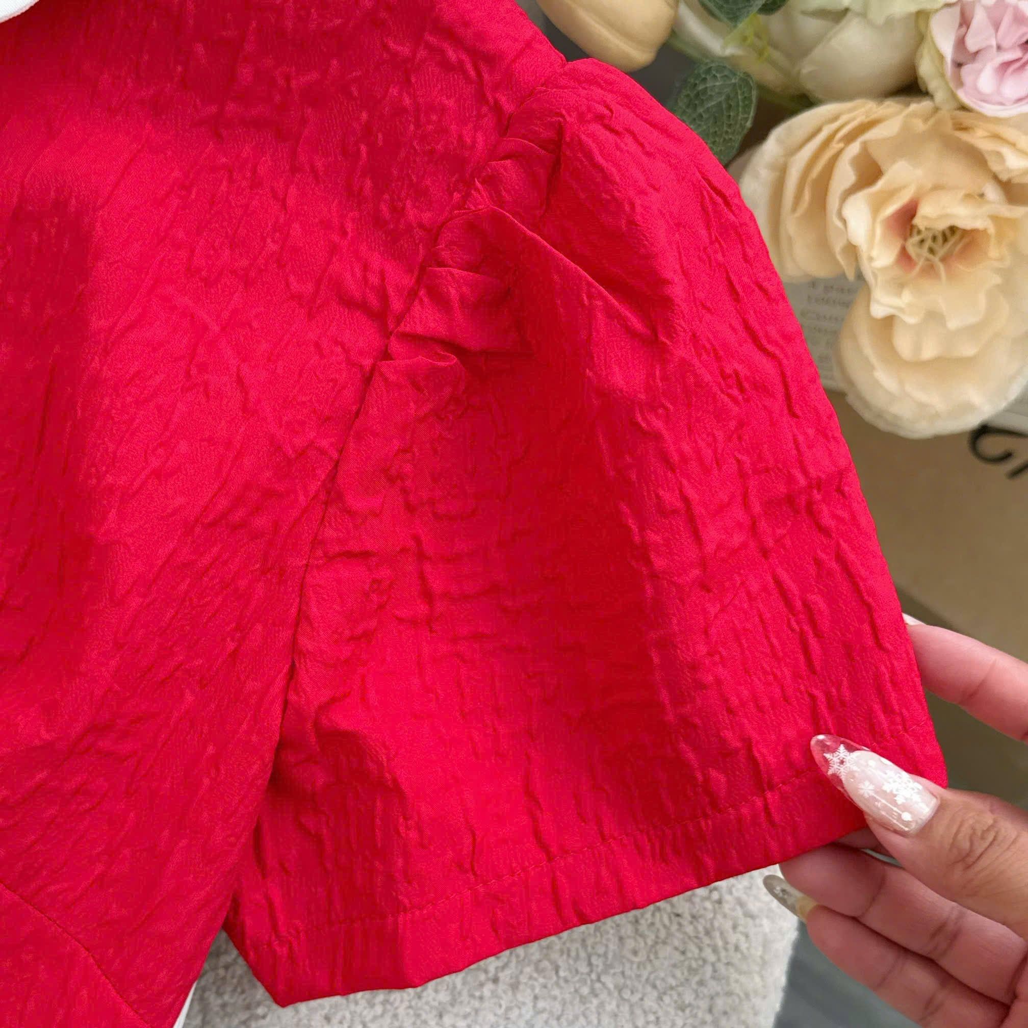 Đầm thiết kế cổ sơ mi bo tròn công sở TuTu Store - Mã D1548