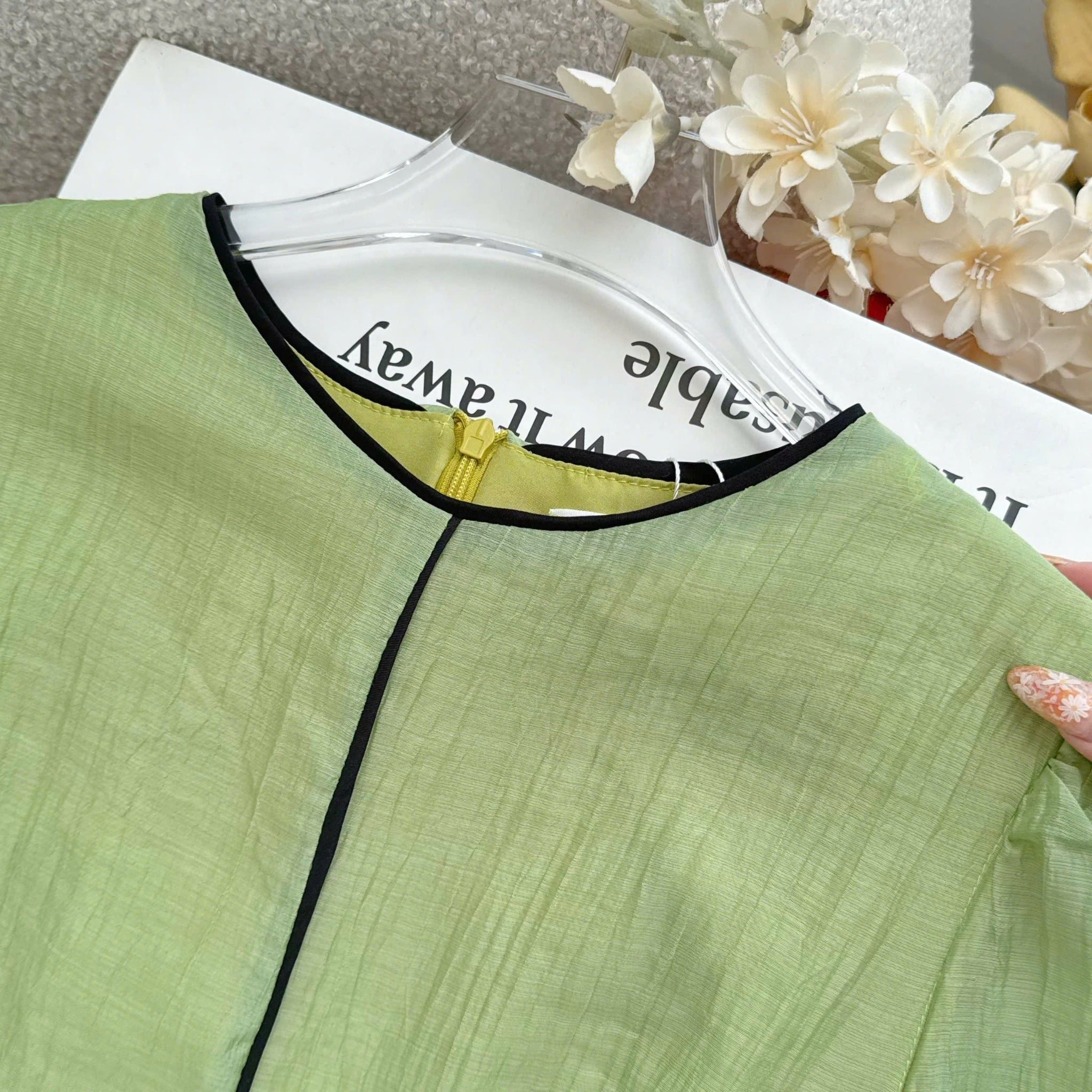 Đầm Thiết Kế Cổ Tròn Dáng Xòe Đi Chơi TuTu Store Mã D1744