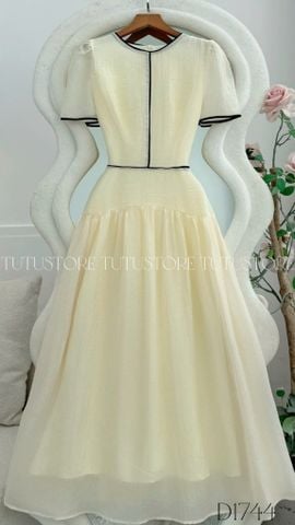 Đầm Thiết Kế Cổ Tròn Dáng Xòe Đi Chơi TuTu Store Mã D1744