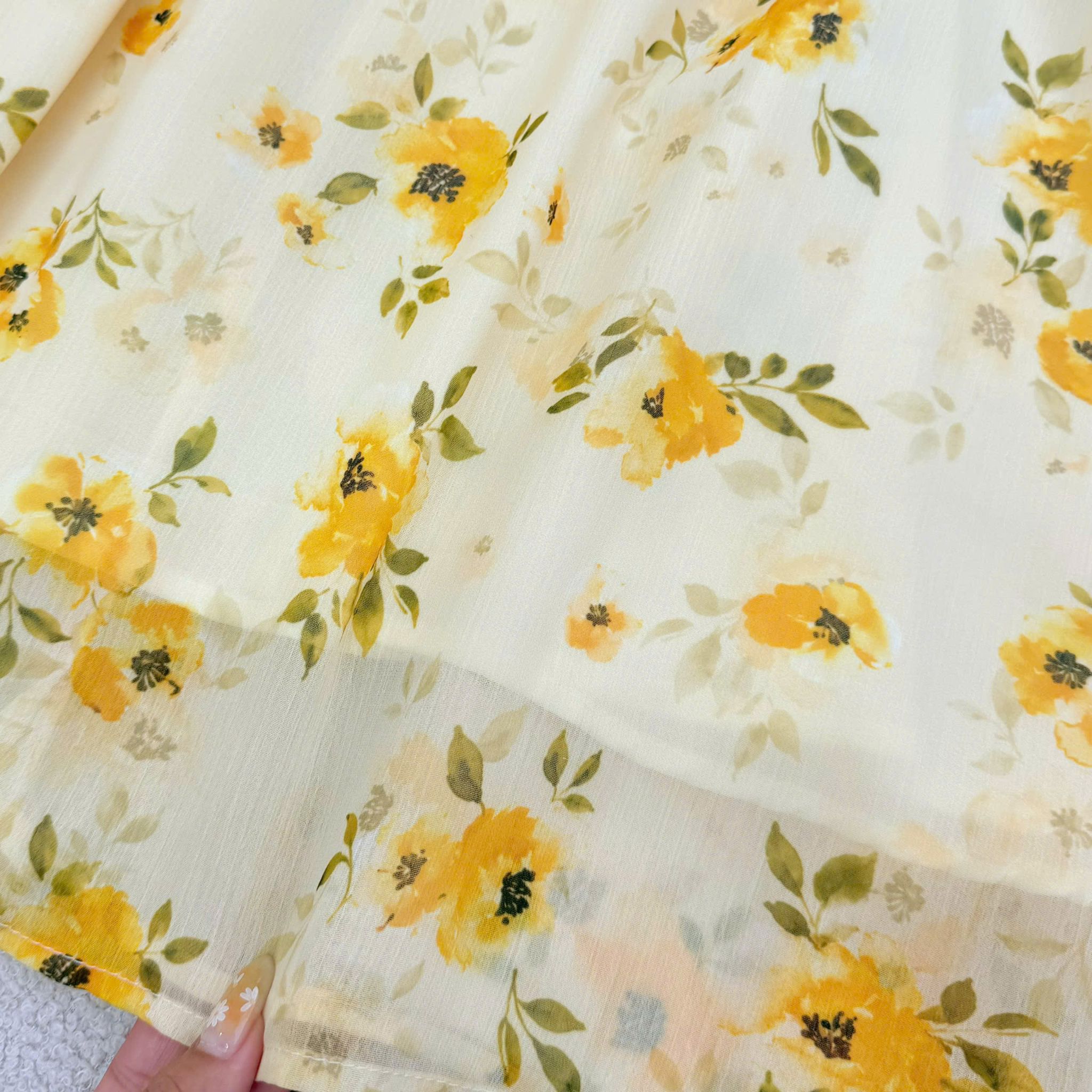 Đầm Hoa Thiết Kế Cổ Tròn Dáng Xòe Xinh Xắn Đi Chơi TuTu Store Mã D1797