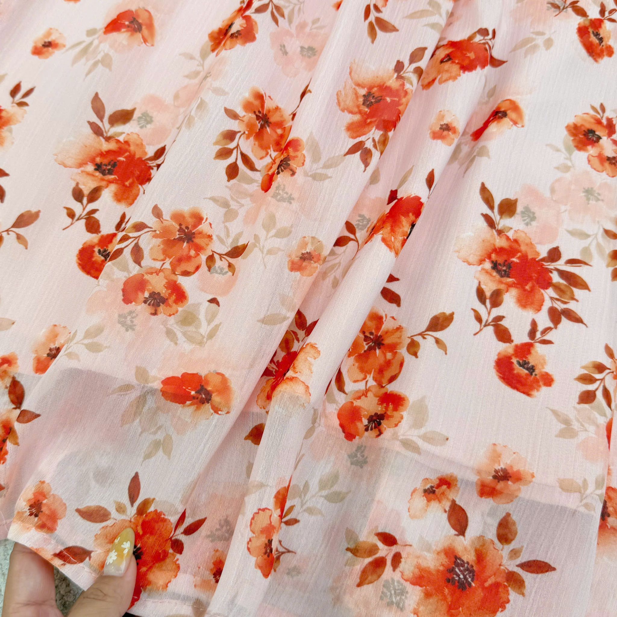Đầm Hoa Thiết Kế Cổ Tròn Dáng Xòe Xinh Xắn Đi Chơi TuTu Store Mã D1797