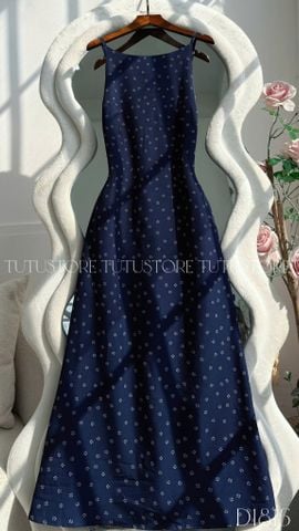 Đầm Thiết Kế Ngắn Tay Dáng Dài Đi Chơi TuTu Store Mã D1815