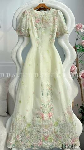 Đầm Thiết Kế Cổ Giọt Nước Dáng Dài Đi Chơi TuTu Store Mã D1816