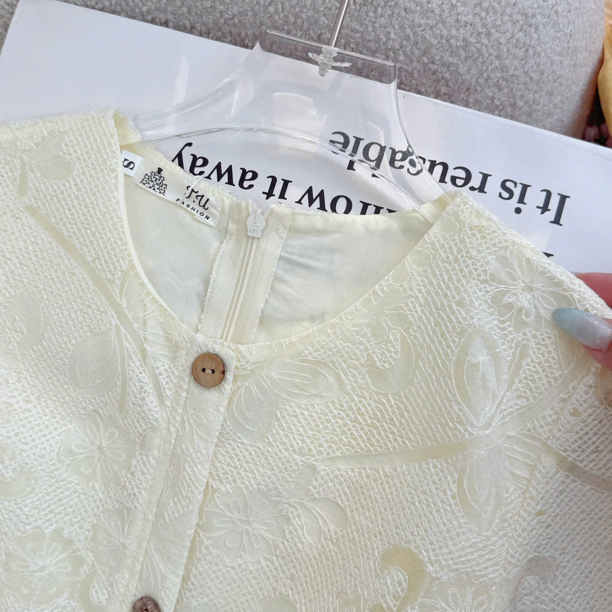 Đầm Thiết Kế Cổ Tròn Dáng Xòe Đi Chơi TuTu Store Mã D1828