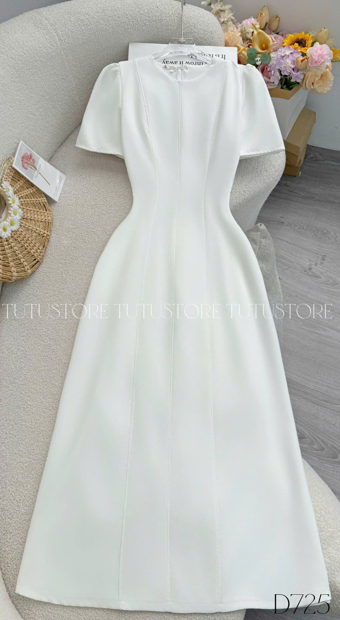Váy Ford Thanh Lịch Thiết Kế TuTu Store - Mã D725
