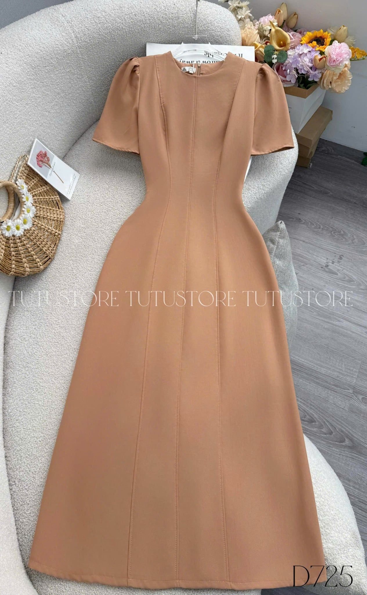 Váy Ford Thanh Lịch Thiết Kế TuTu Store - Mã D725