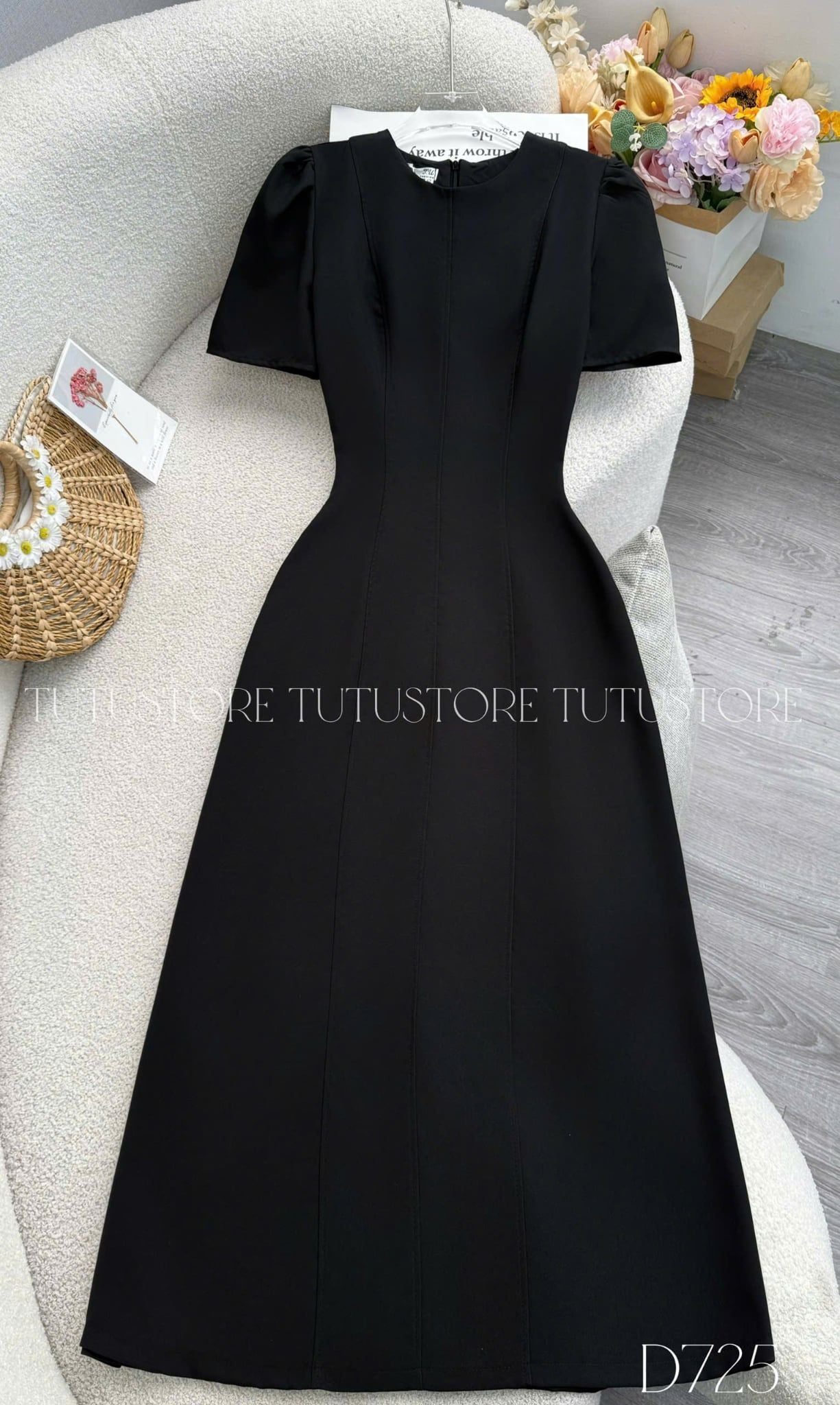 Váy Ford Thanh Lịch Thiết Kế TuTu Store - Mã D725