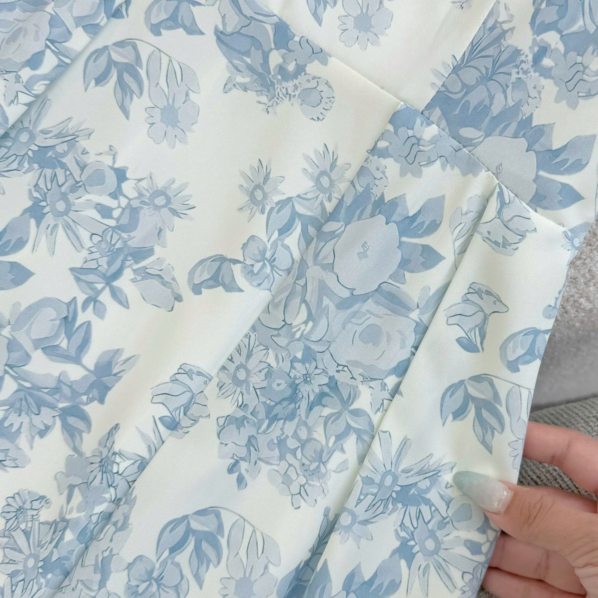 Đầm Thiết Kế Cổ Tròn Đính Hoa Dáng Dài Đầm Đi Tiệc TuTu Store Mã D1875