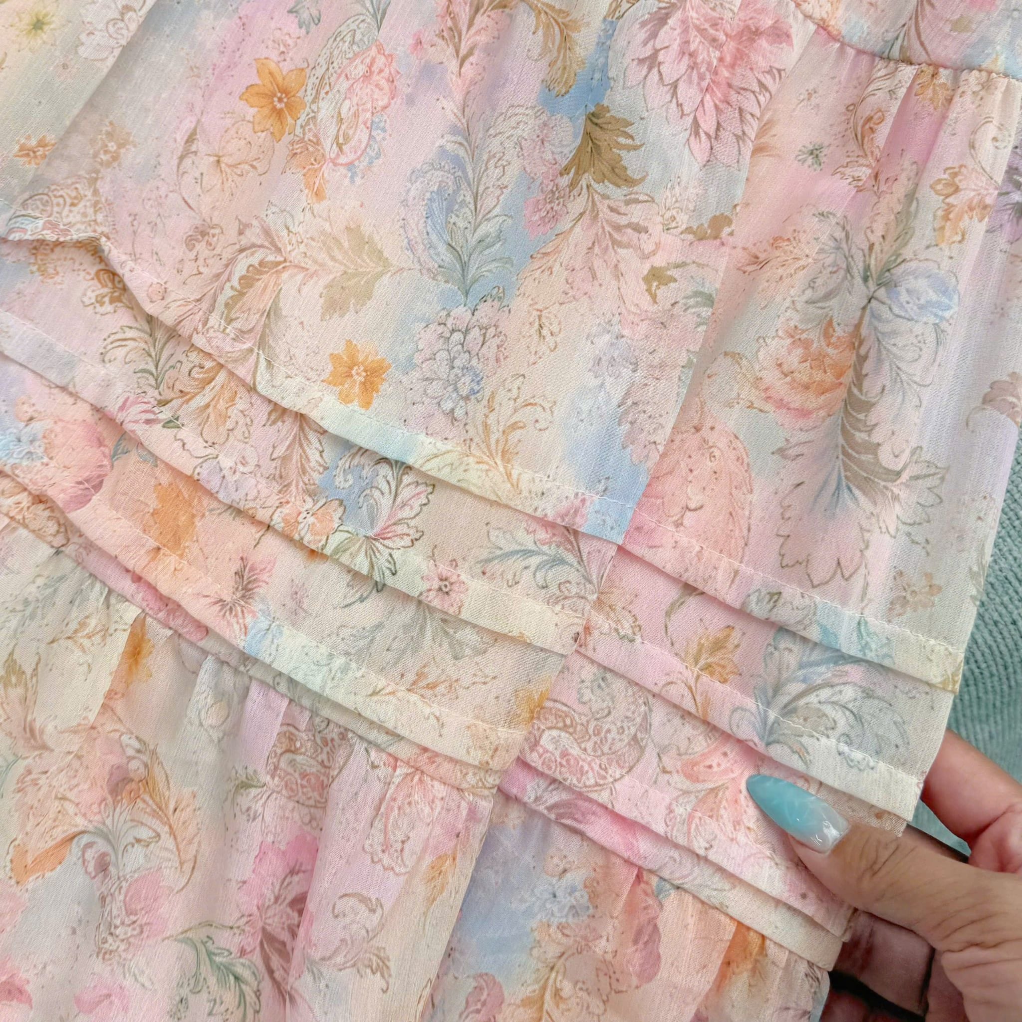 Đầm Thiết Kế Cổ Tròn Dáng Xòe Dài Đầm Đi Tiệc TuTu Store Mã D1845