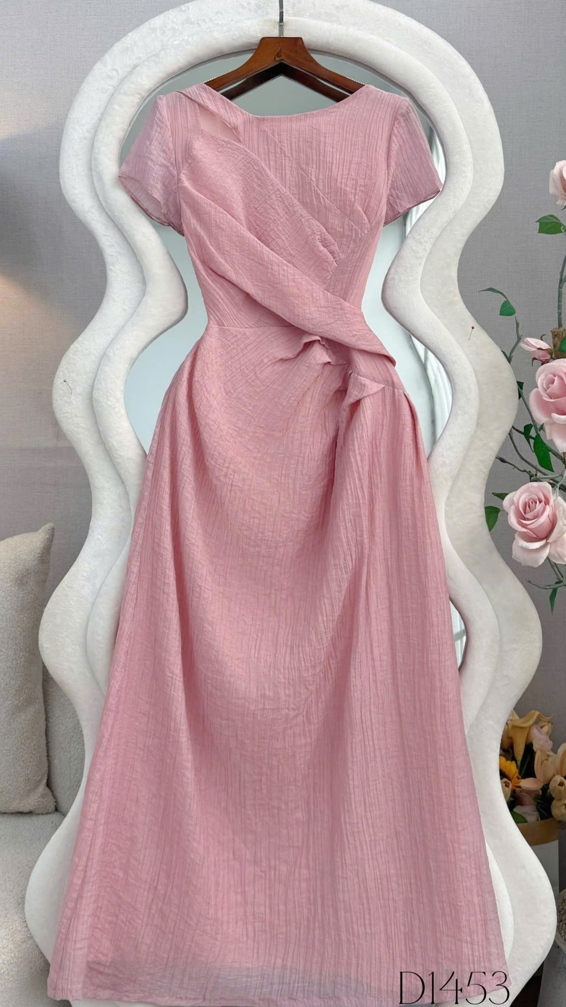 Đầm Tơ Xốp Thiết Kế TuTu Store - Mã D1453