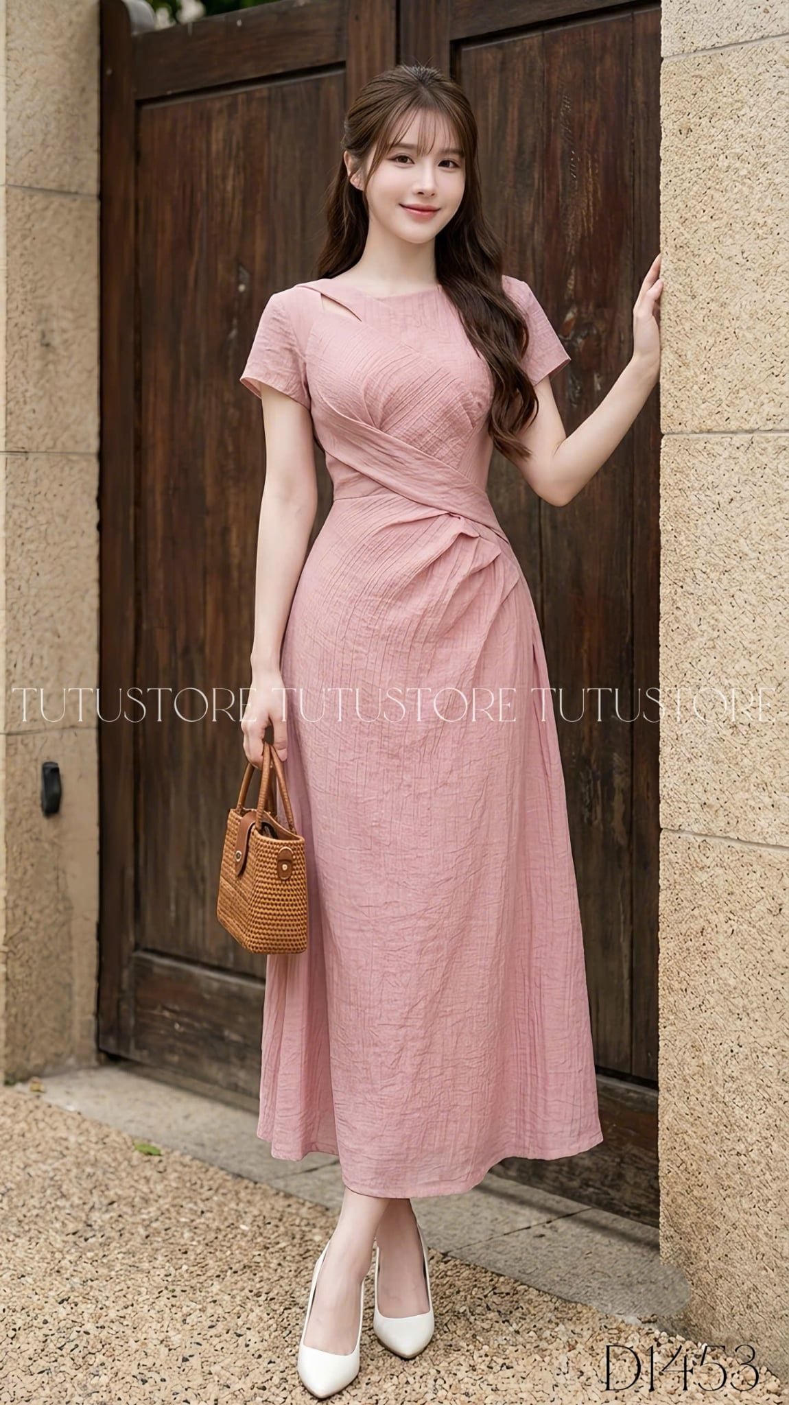 Đầm Tơ Xốp Thiết Kế TuTu Store - Mã D1453