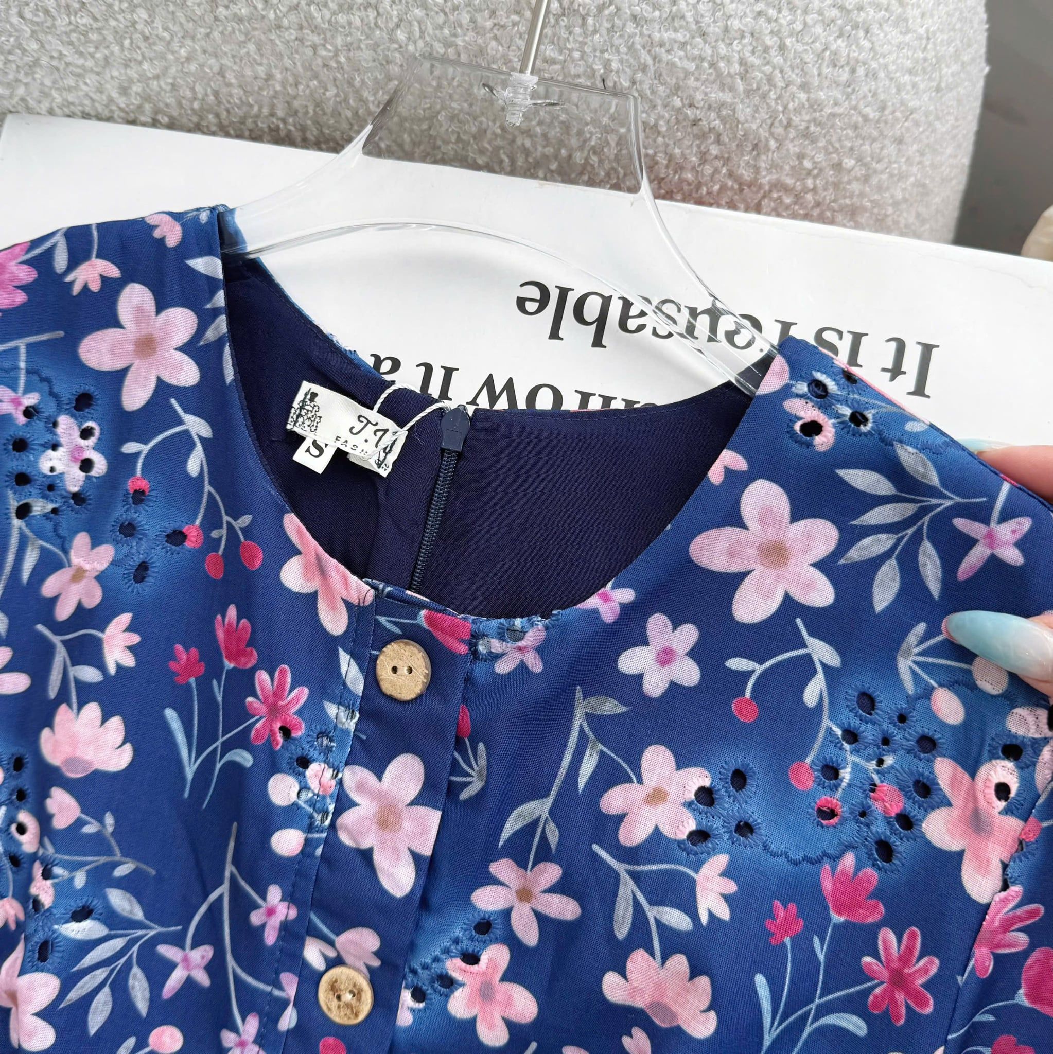 Đầm Thiết Kế Cổ Tròn Dáng Xòe Đầm Đi Tiệc TuTu Store Mã D1887