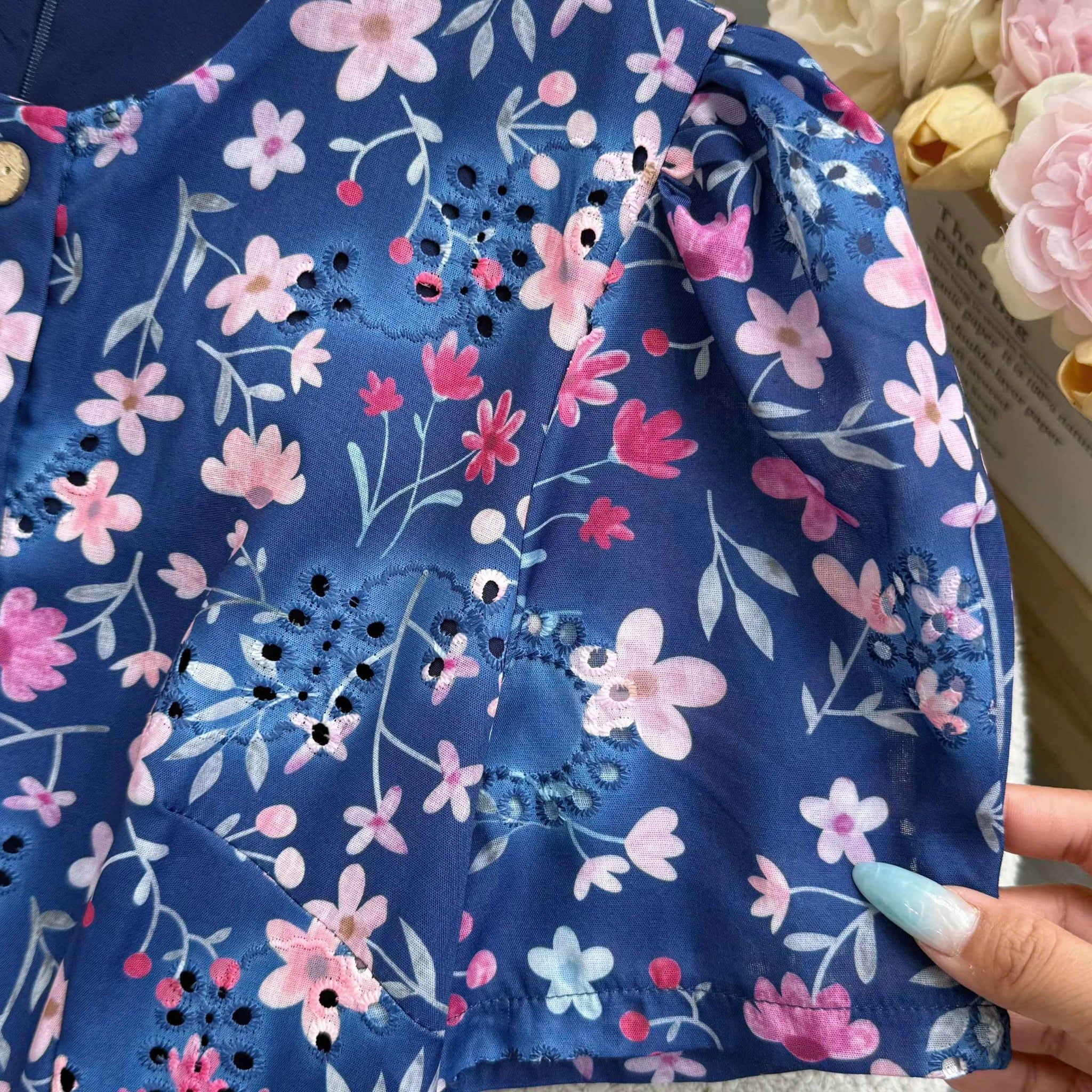 Đầm Thiết Kế Cổ Tròn Dáng Xòe Đầm Đi Tiệc TuTu Store Mã D1887
