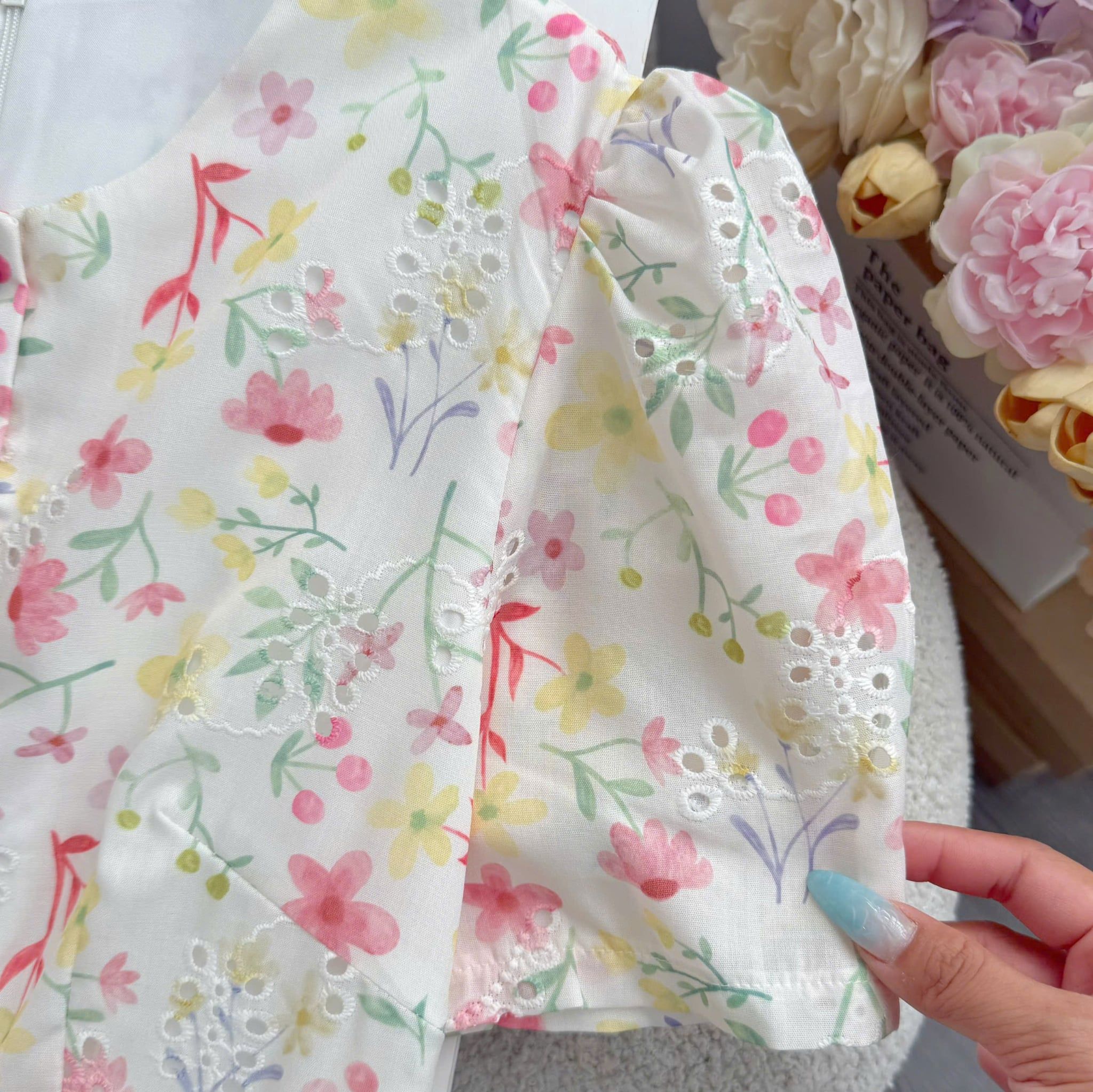 Đầm Thiết Kế Cổ Tròn Dáng Xòe Đầm Đi Tiệc TuTu Store Mã D1887
