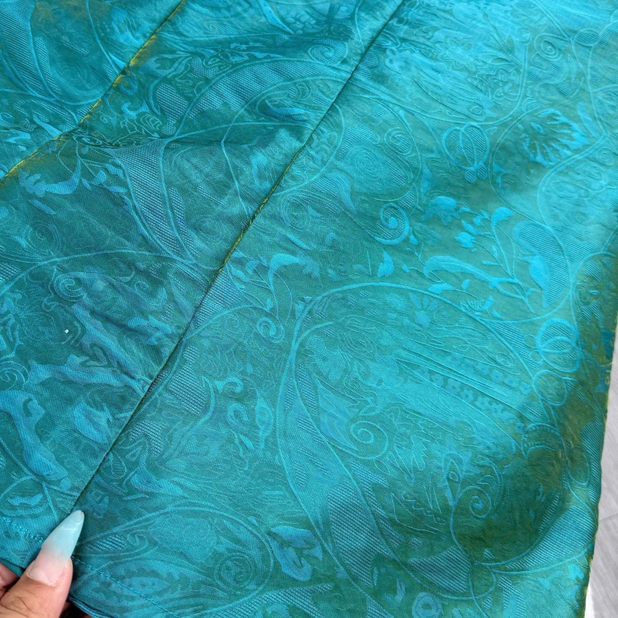 Đầm Thiết Kế Cổ Tròn Đính Nút Dáng Dài Đầm Đi Tiệc TuTu Store Mã D1888